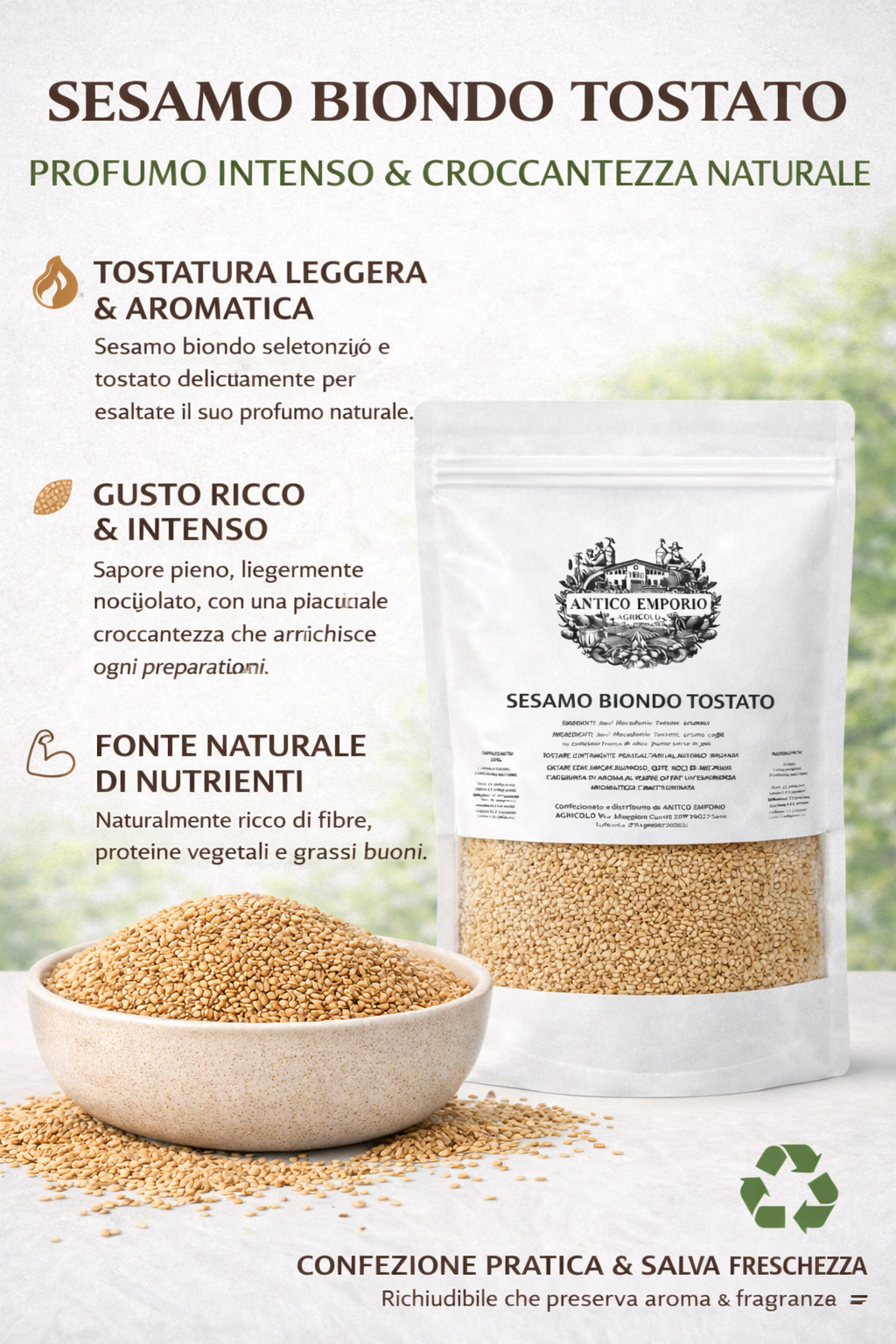 Sesamo Biondo Tostato