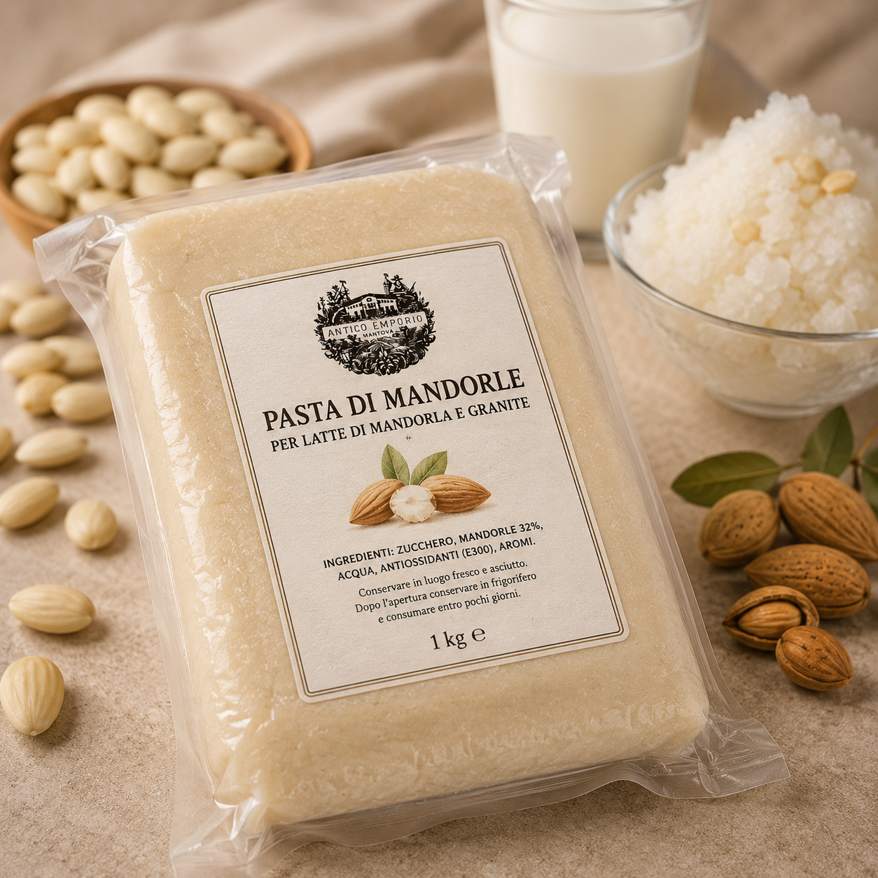 Pasta di Mandorla - (Pasta Lattante)