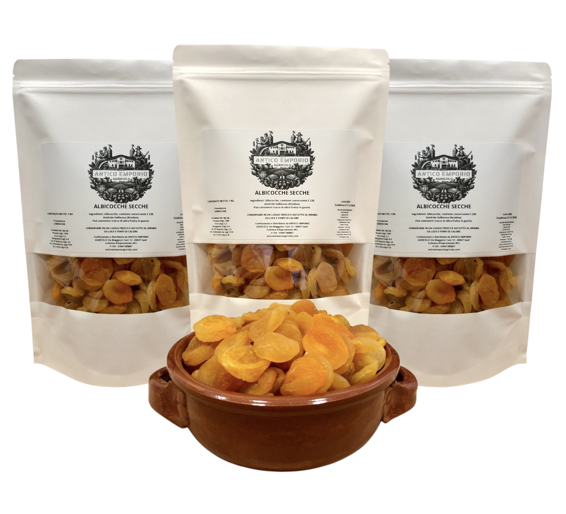 Albicocche Secche Disidratate Denocciolate