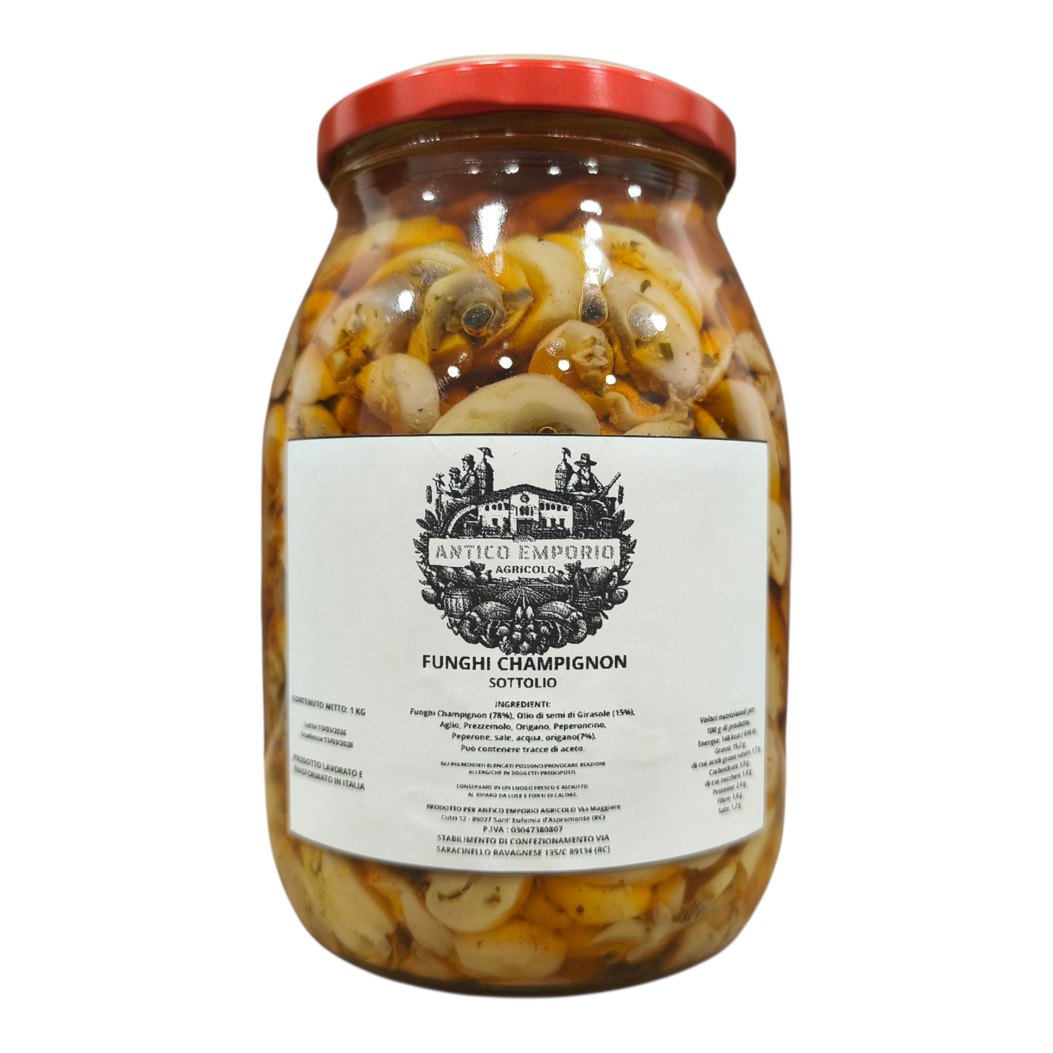 Funghi Champignon Sottolio