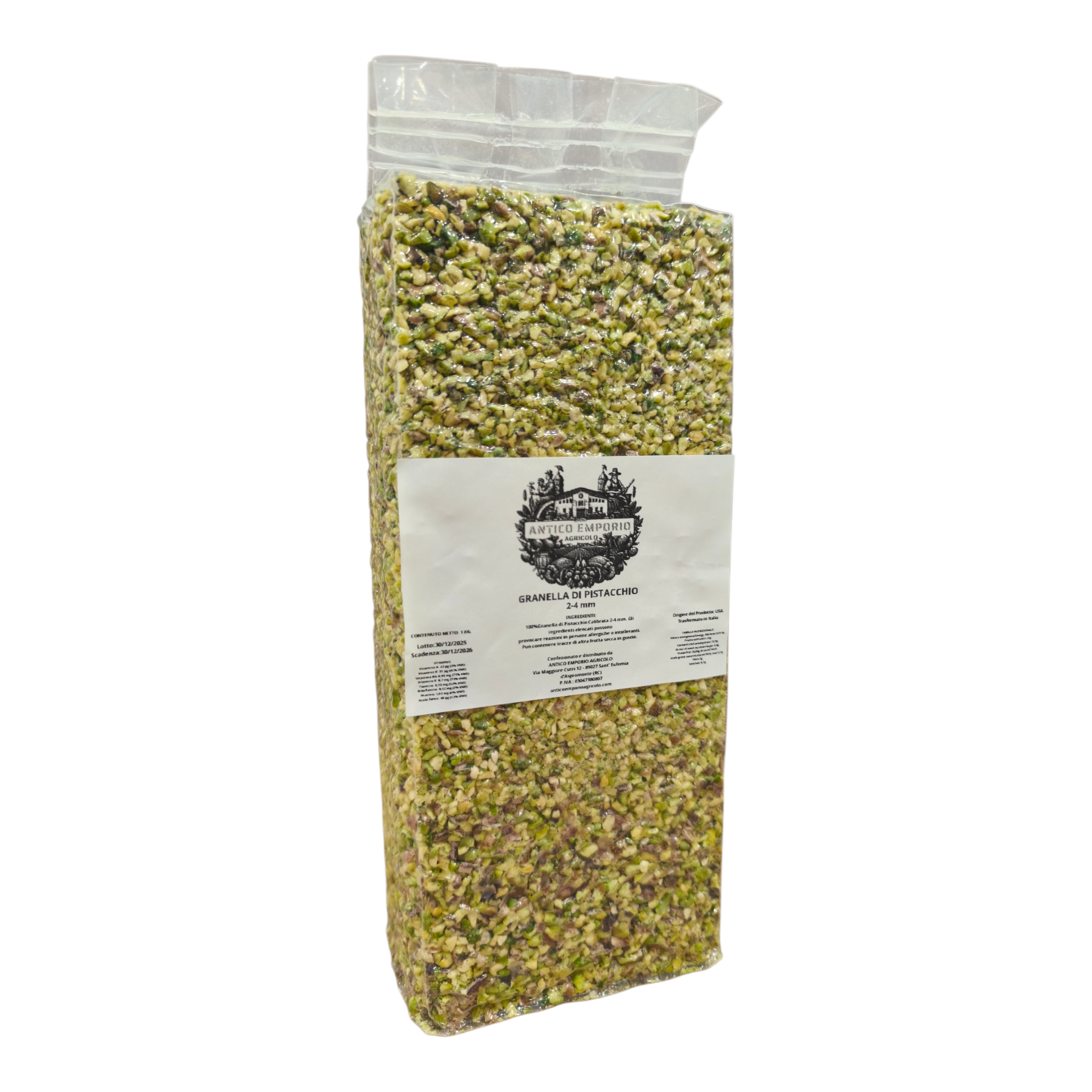 Granella di Pistacchio Calibrata 2-4 mm