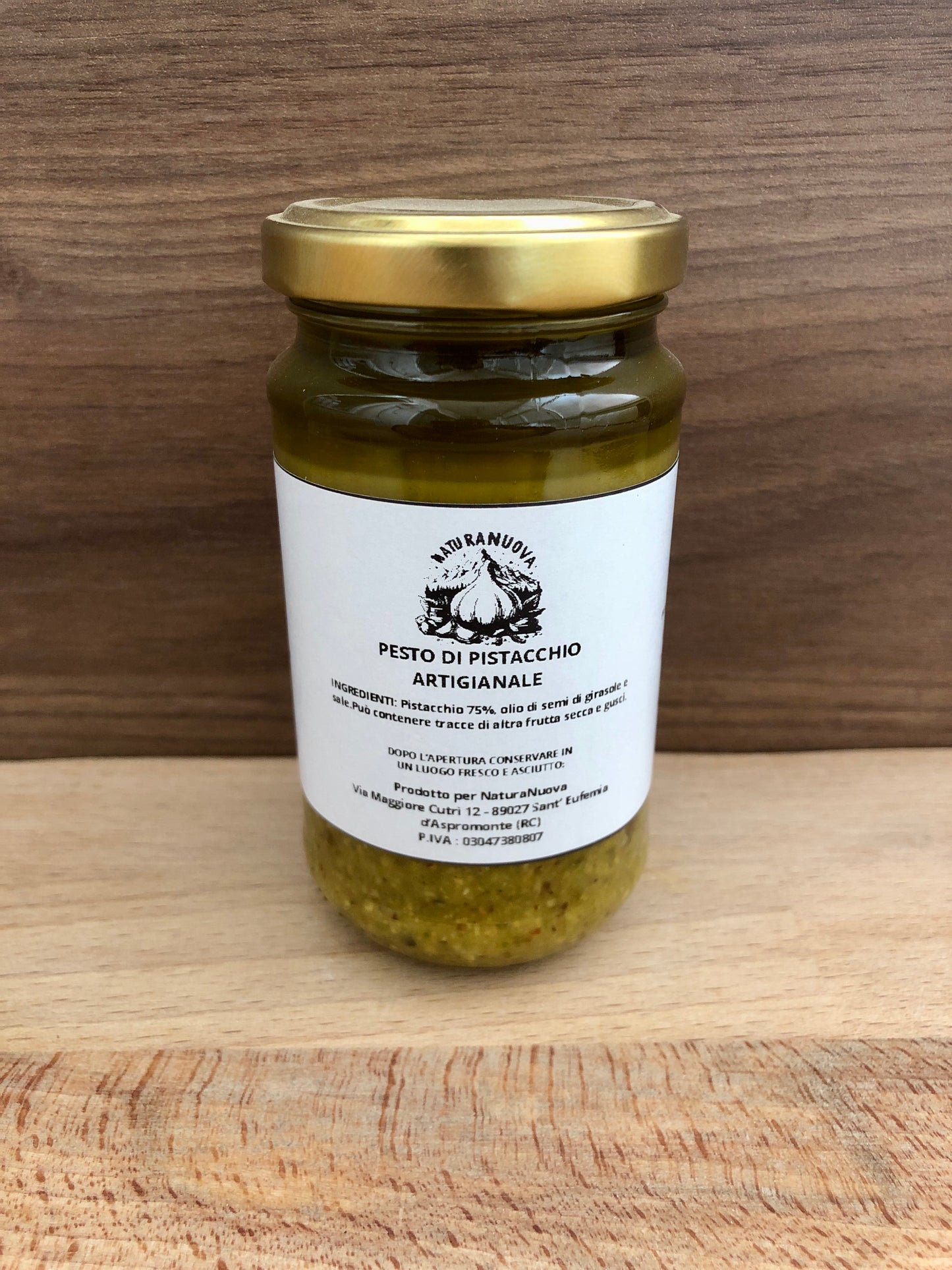 Pesto di Pistacchio Artigianale al 75%