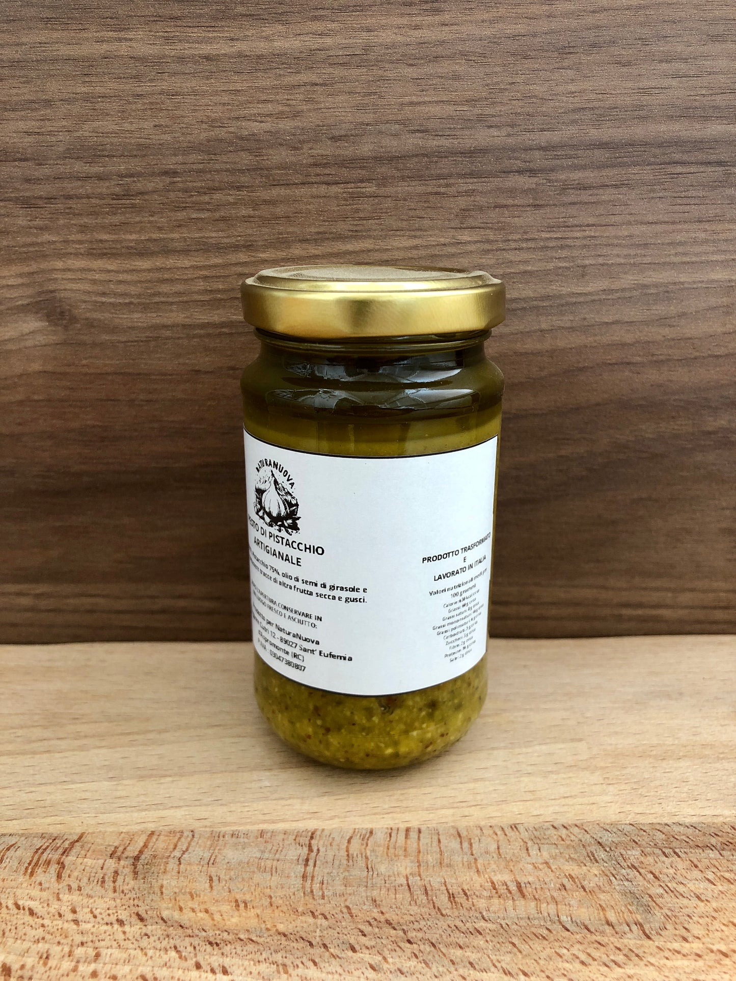 Pesto di Pistacchio Artigianale al 75%