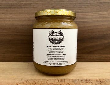 Miele Millefiori di Montagna dell’Aspromonte – Non Pastorizzato e Non Filtrato | 100% Italiano