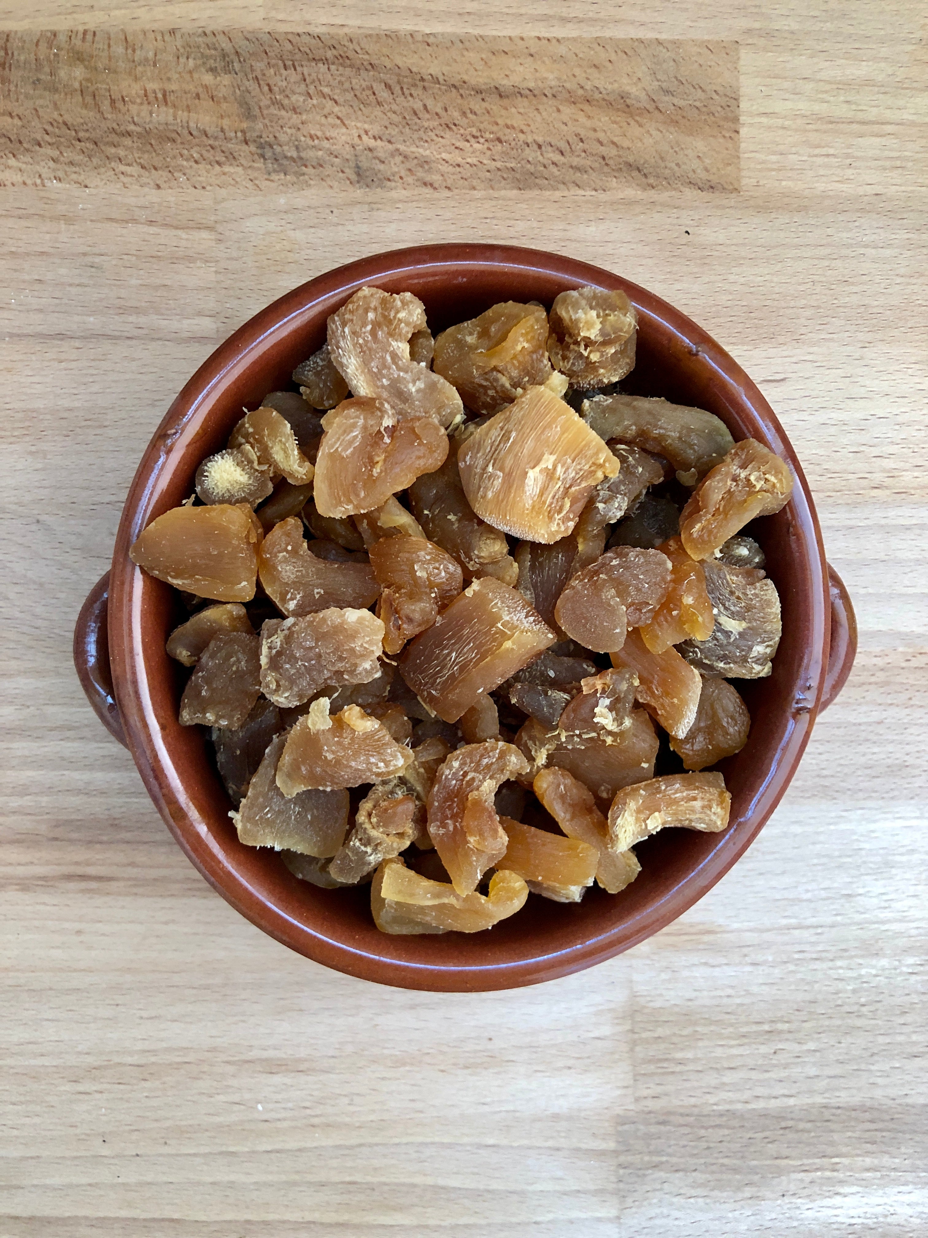 Zenzero Essiccato a Fette 100%Naturale Senza Zucchero