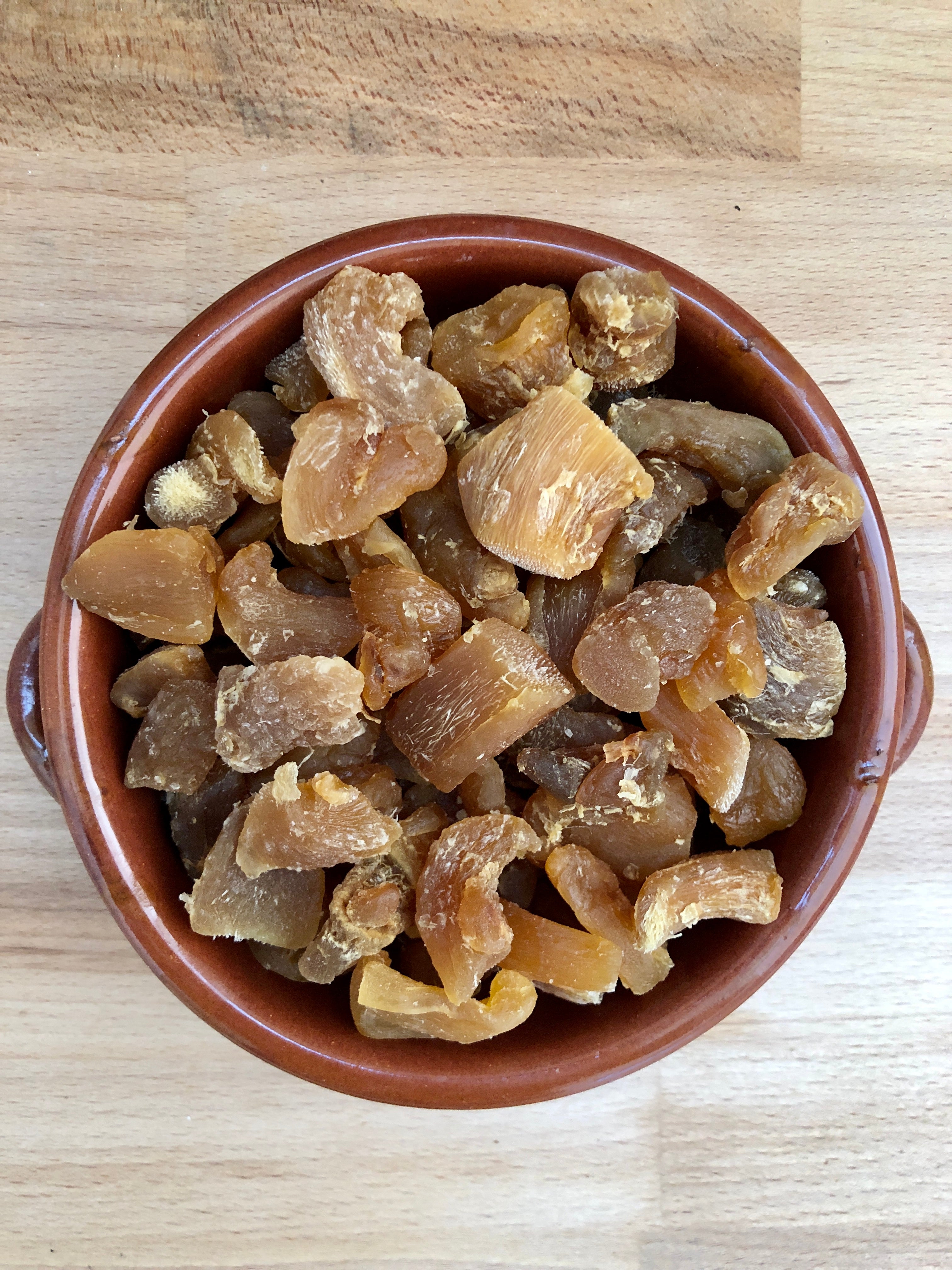 Zenzero Essiccato a Fette 100%Naturale Senza Zucchero