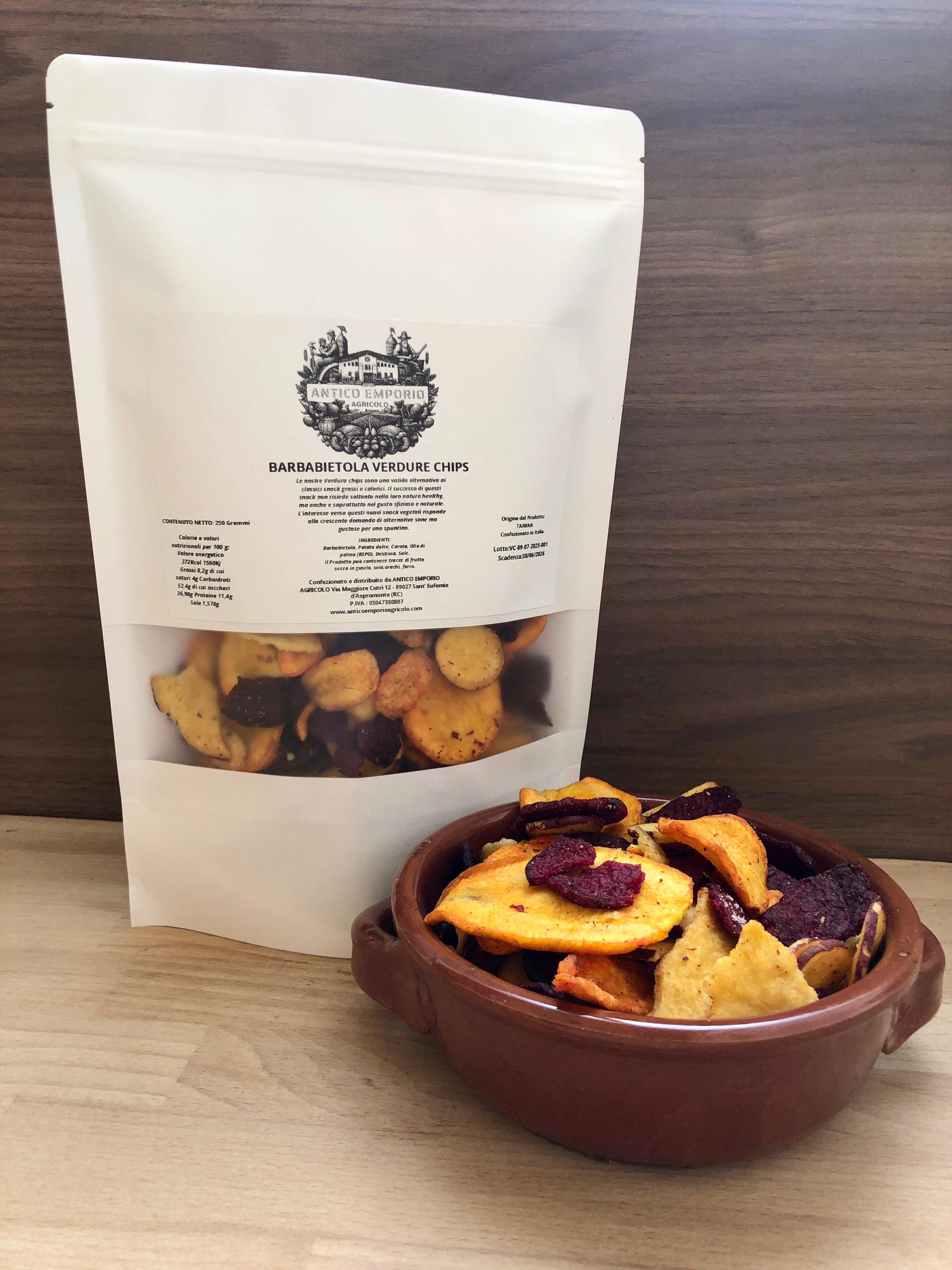 Barbabietola Verdure Chips - Snack Salutare e Croccante -