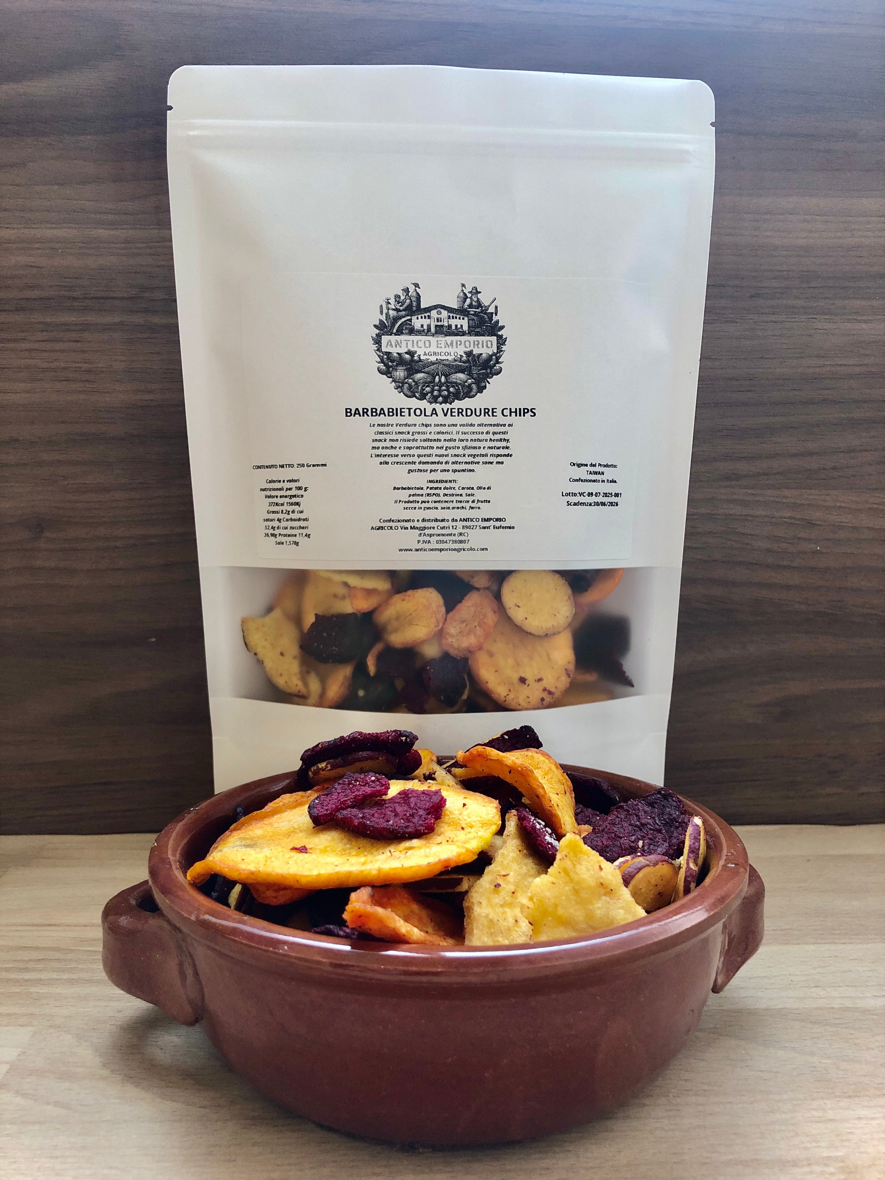 Barbabietola Verdure Chips - Snack Salutare e Croccante -