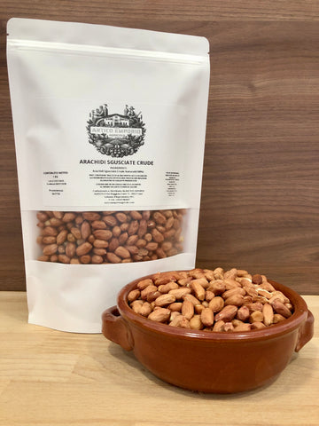 Arachidi Sgusciate Naturali Crude - Non Tostate e non Salate