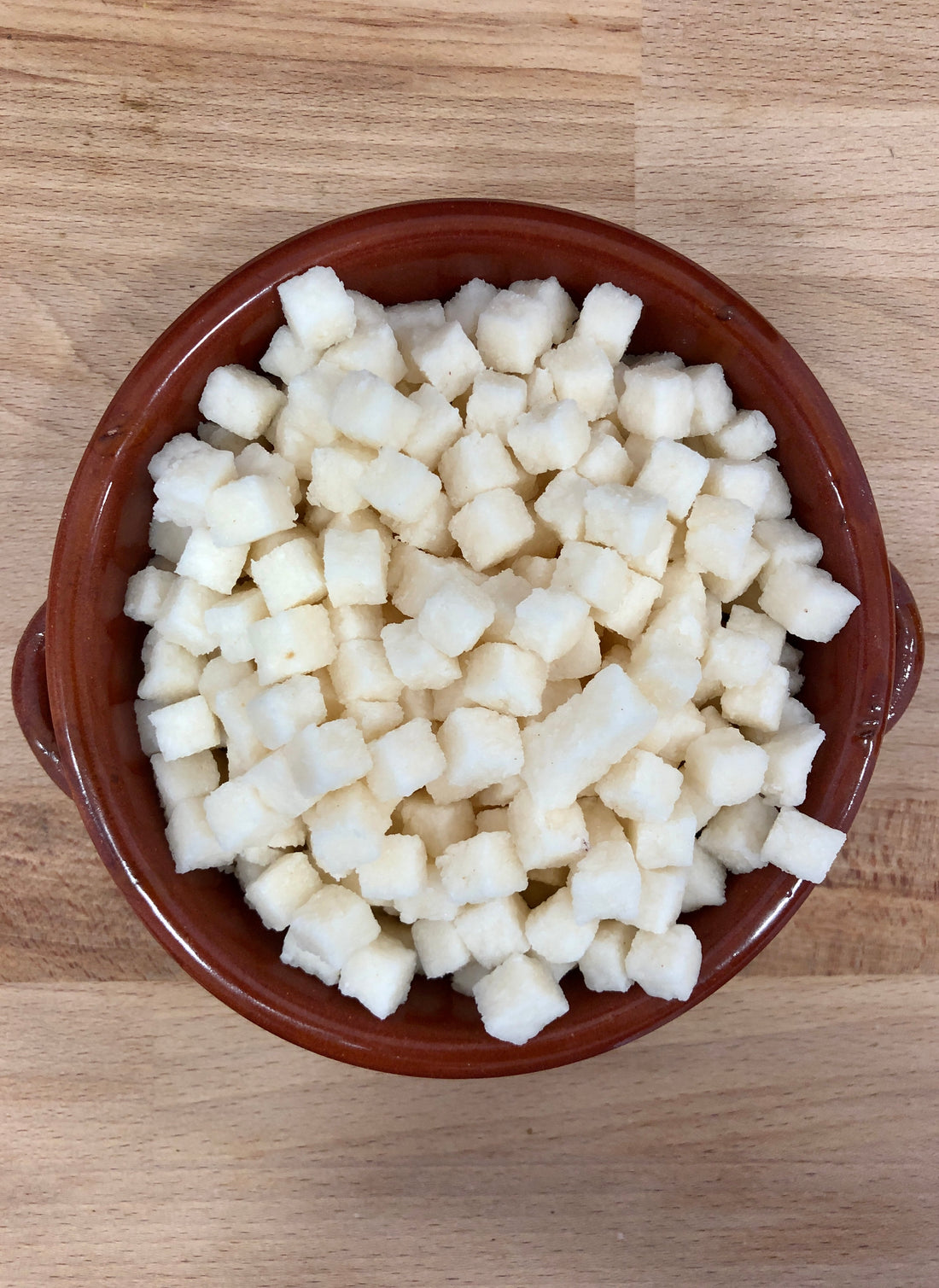 Cocco Naturale Disidratato a Cubetti Senza Zucchero