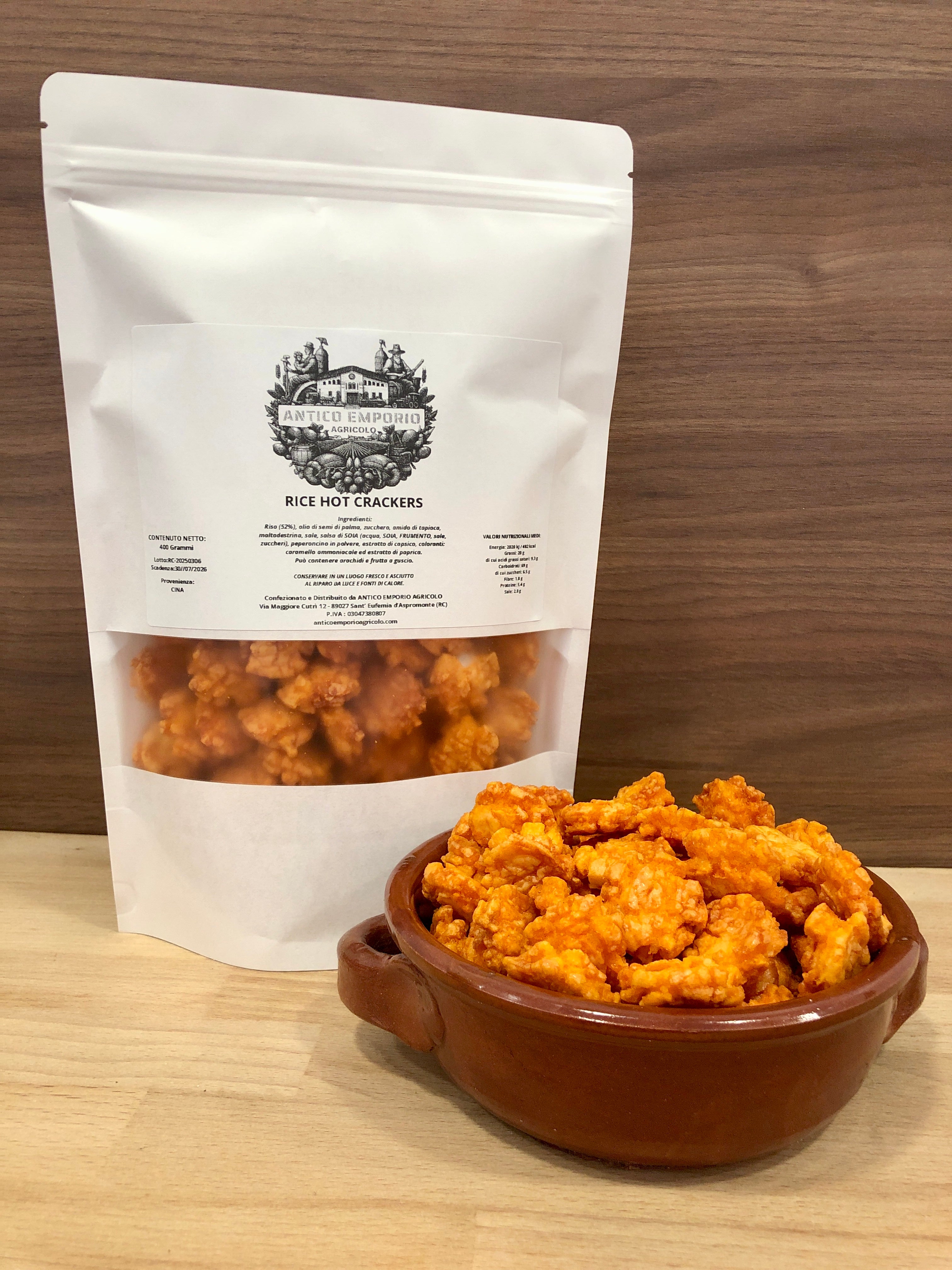 Rice Hot Crackers - Snack Salati -