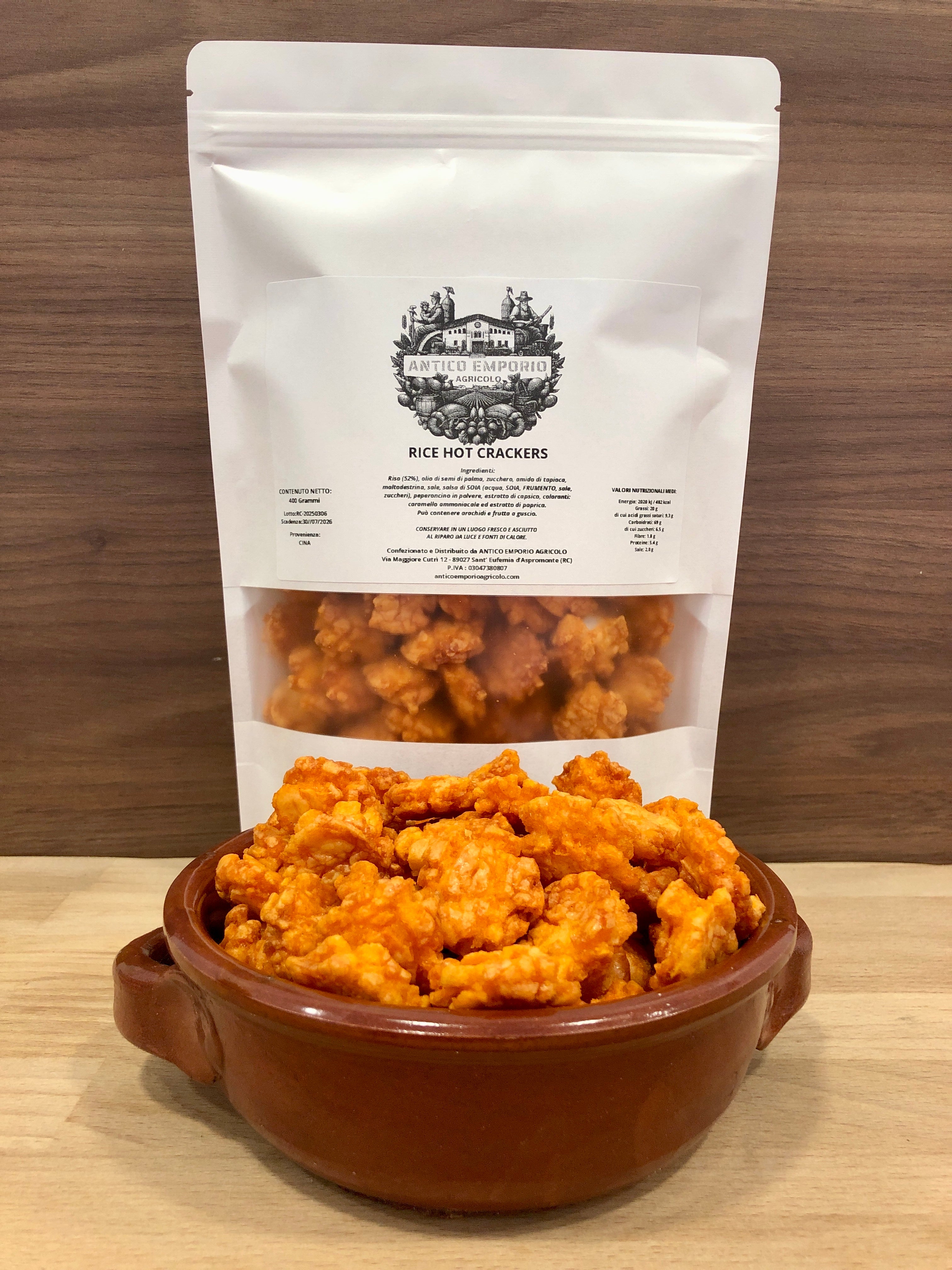 Rice Hot Crackers - Snack Salati -