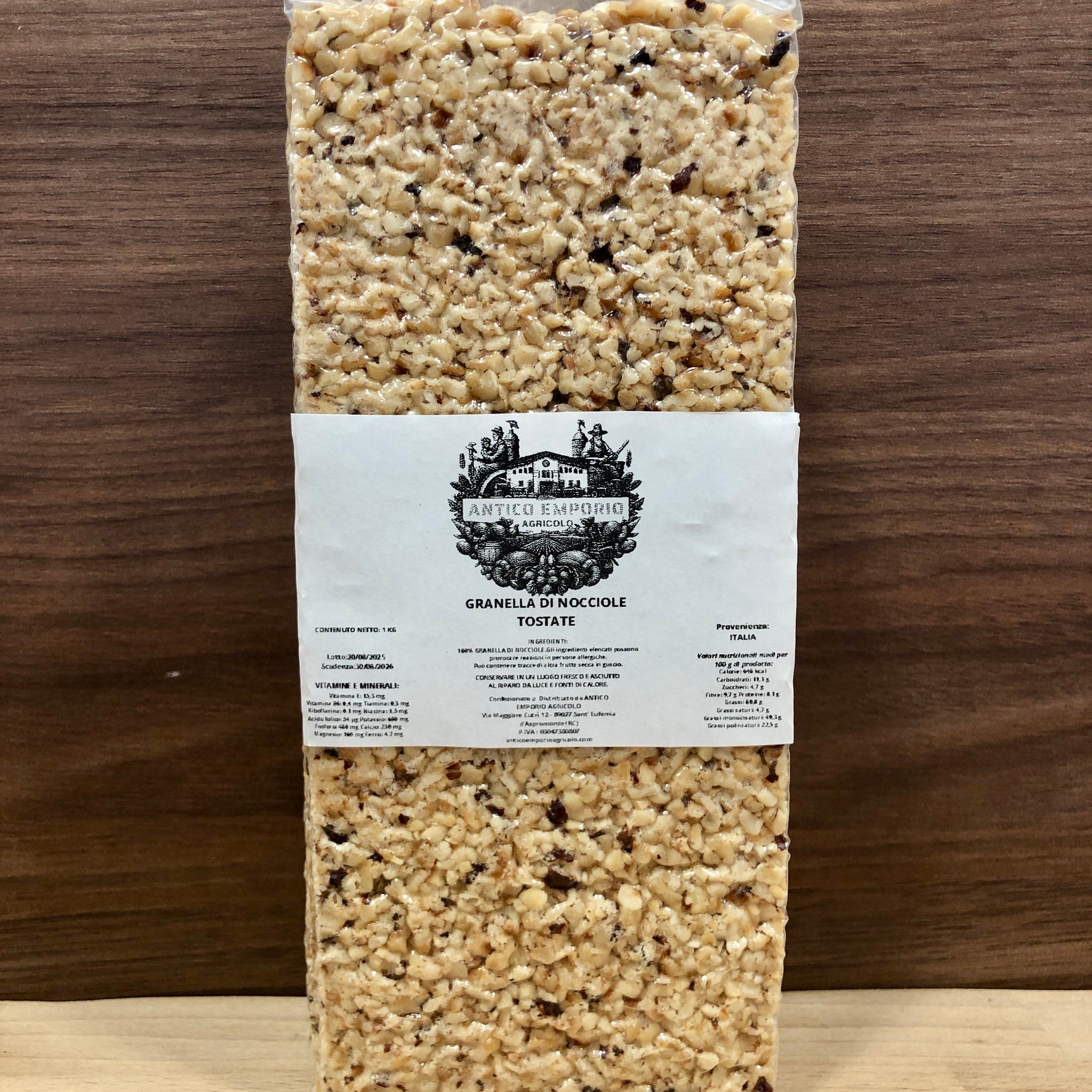 Granella di Nocciole Italiane Tostate