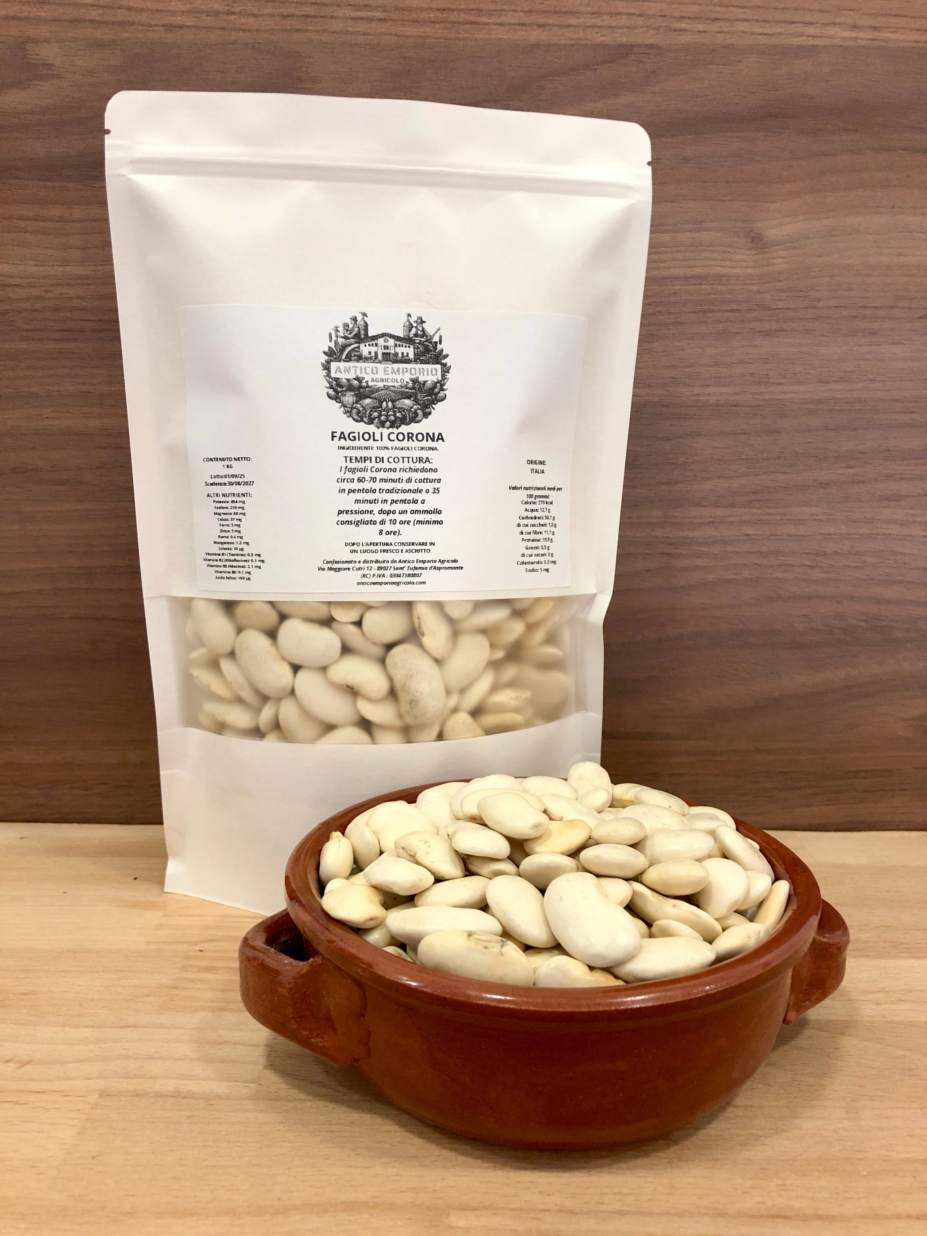 Fagioli Corona Secchi Naturali Selezionati