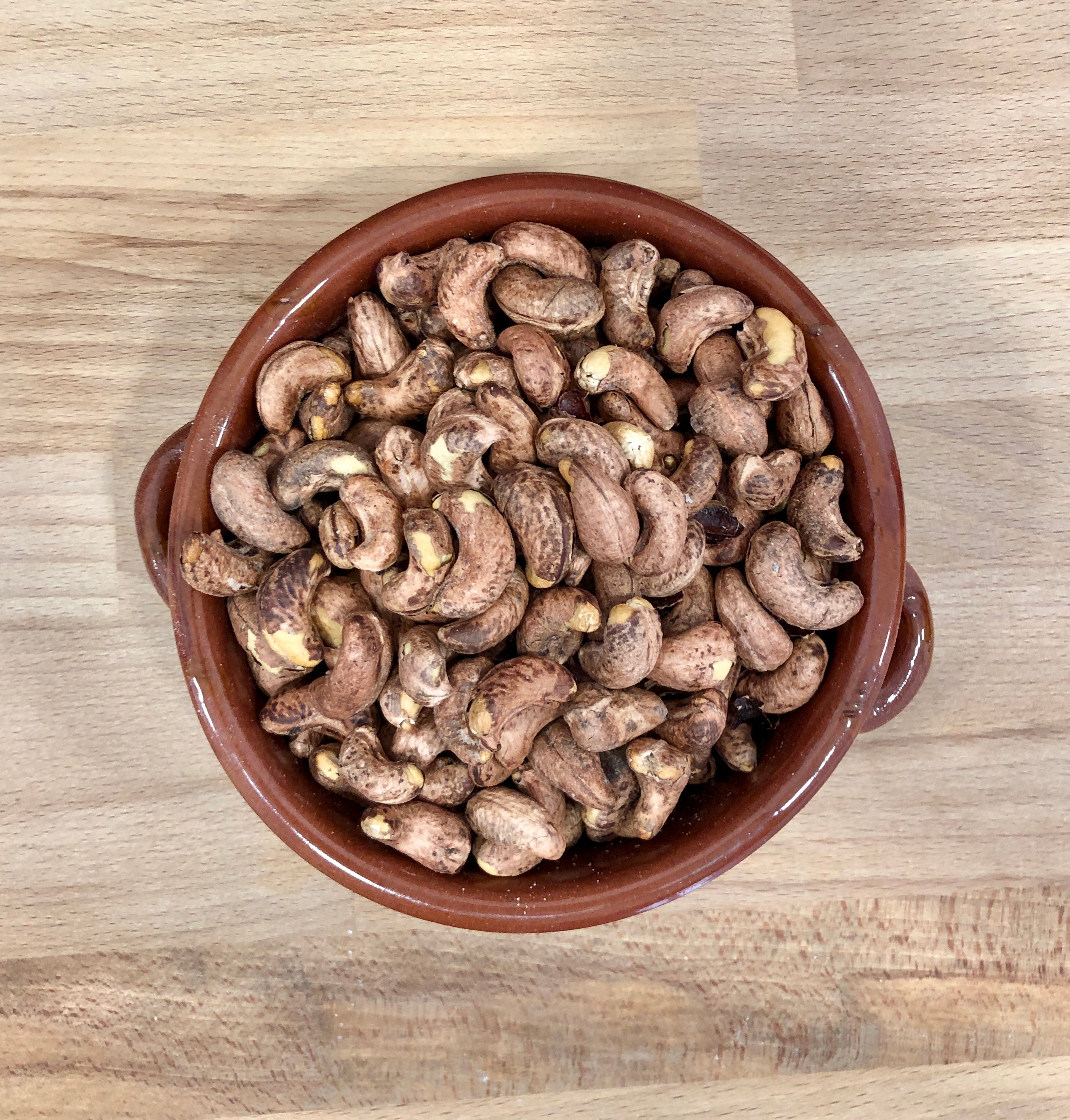 Anacardi Giganti con Buccia Tostati e Salati