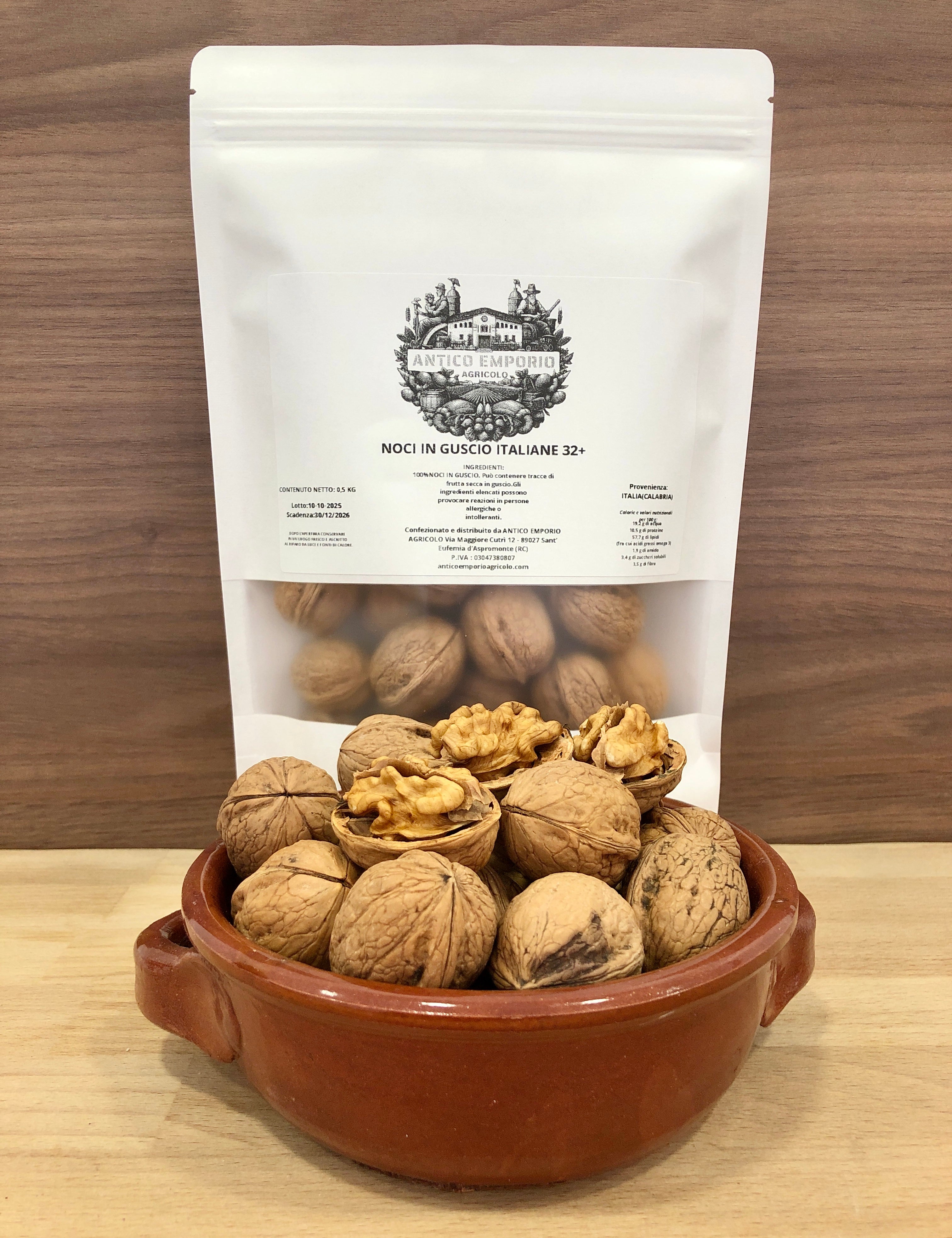 Noci in Guscio Naturali Italia(CALABRIA) 32+