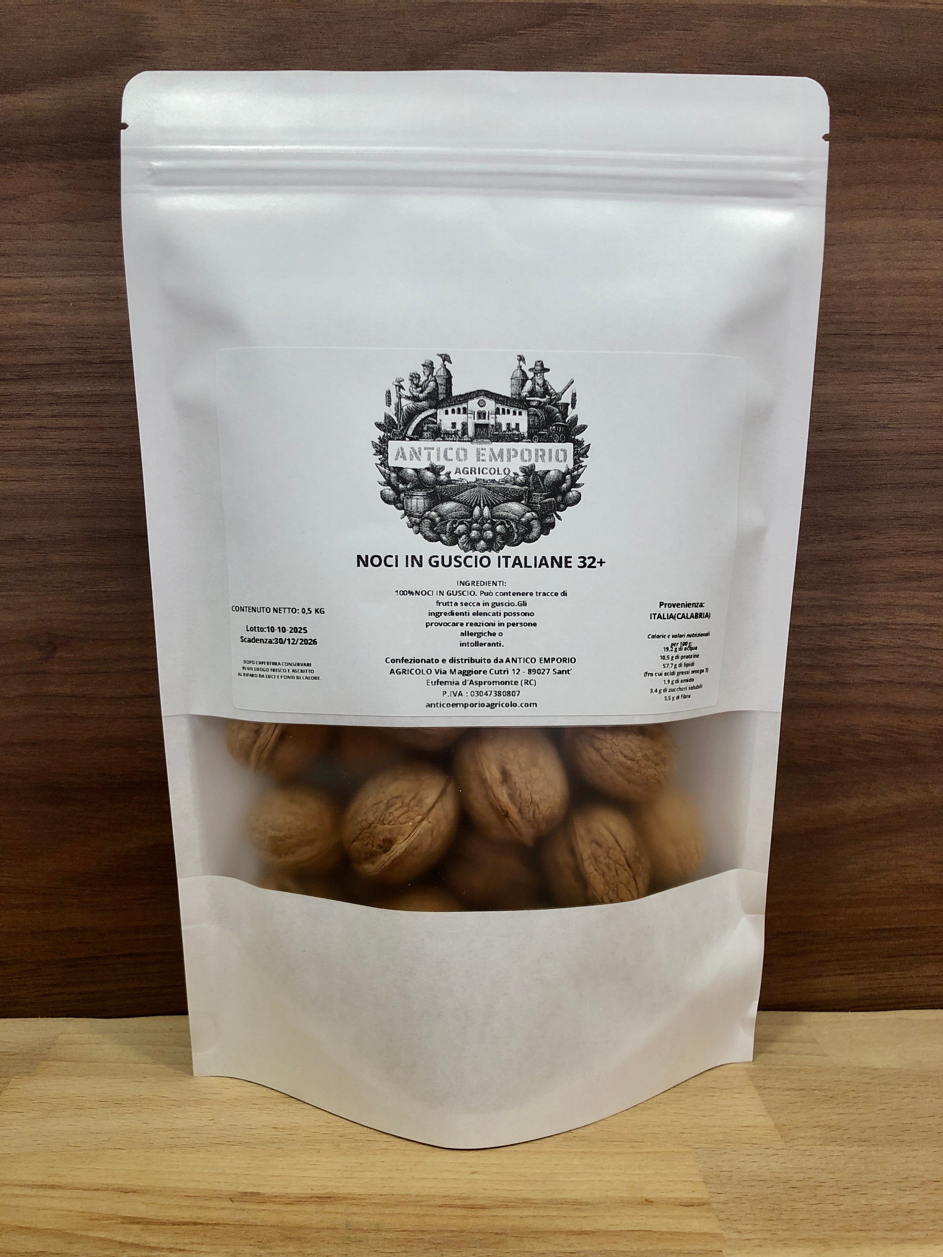 Noci in Guscio Naturali Italia(CALABRIA) 32+
