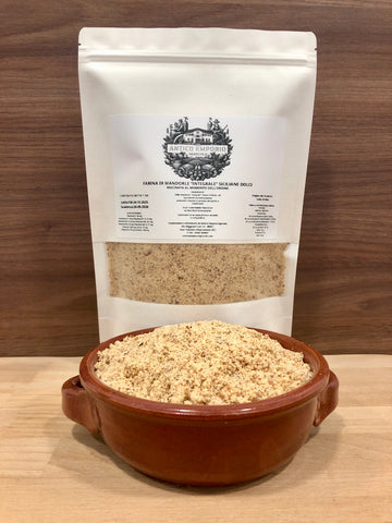 Farina di Mandorle Siciliane Integrale Macinata al Momento dell'Ordine