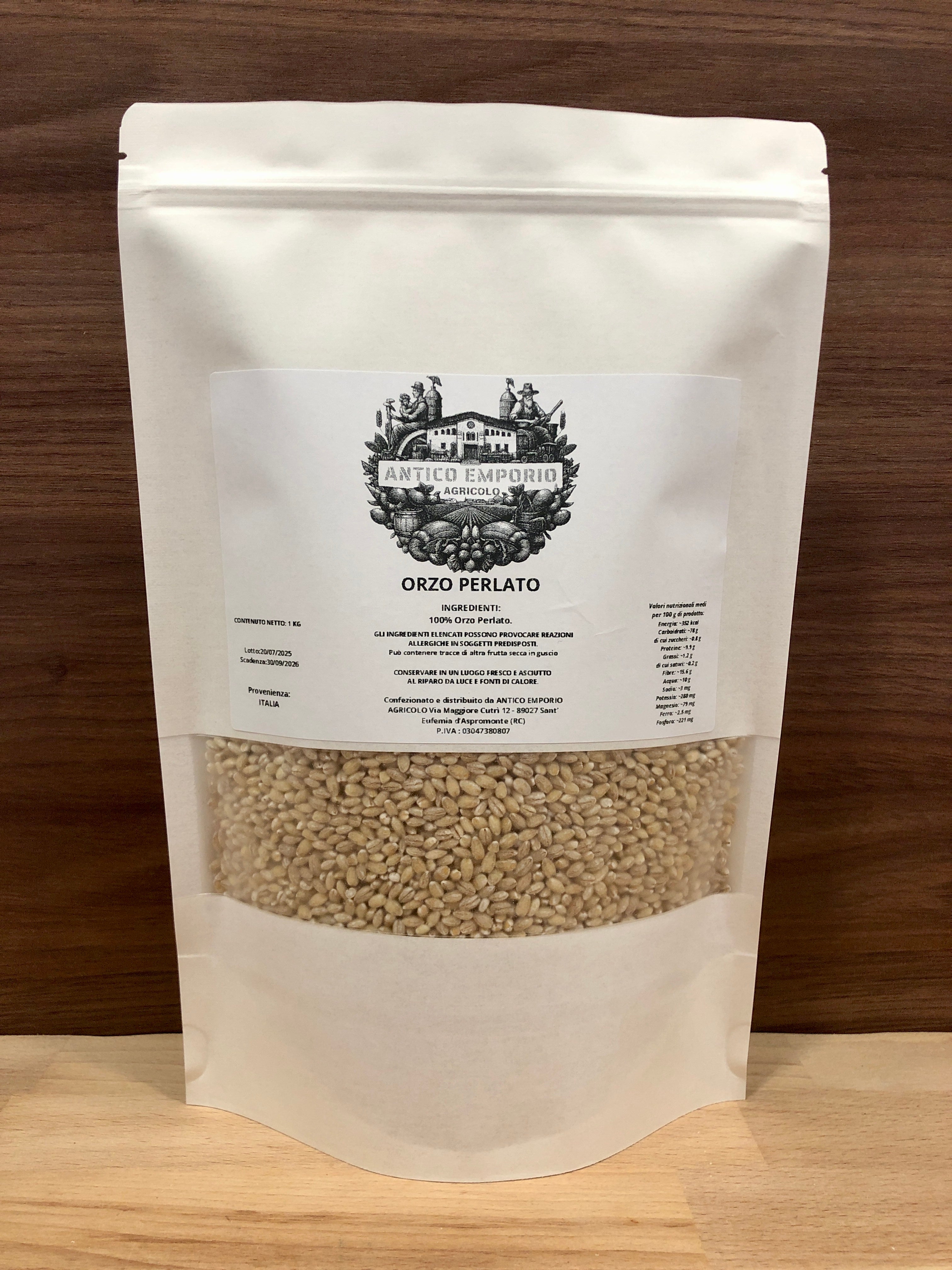 Orzo Perlato Naturale