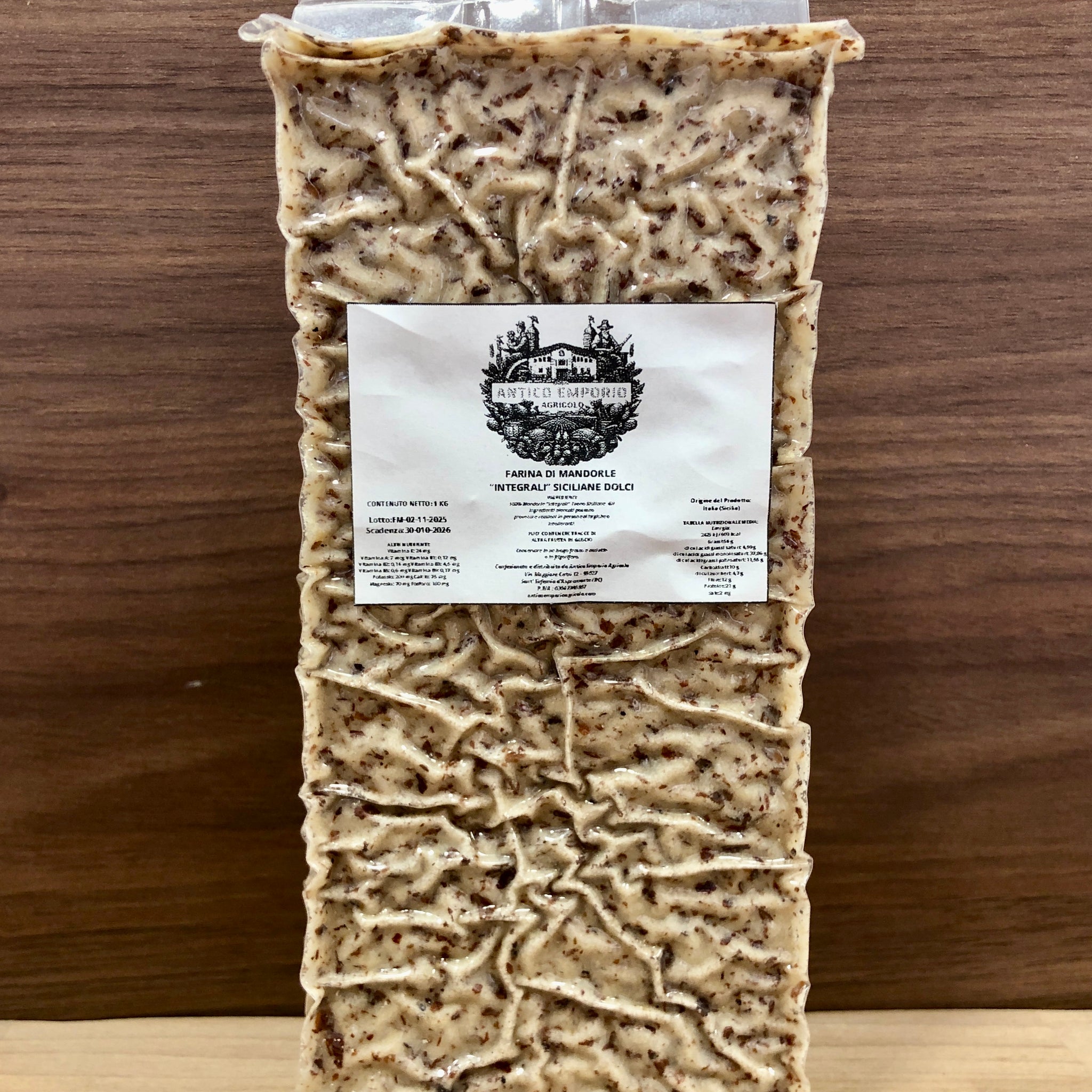 Farina di Mandorle Siciliane Integrale Sottovuoto