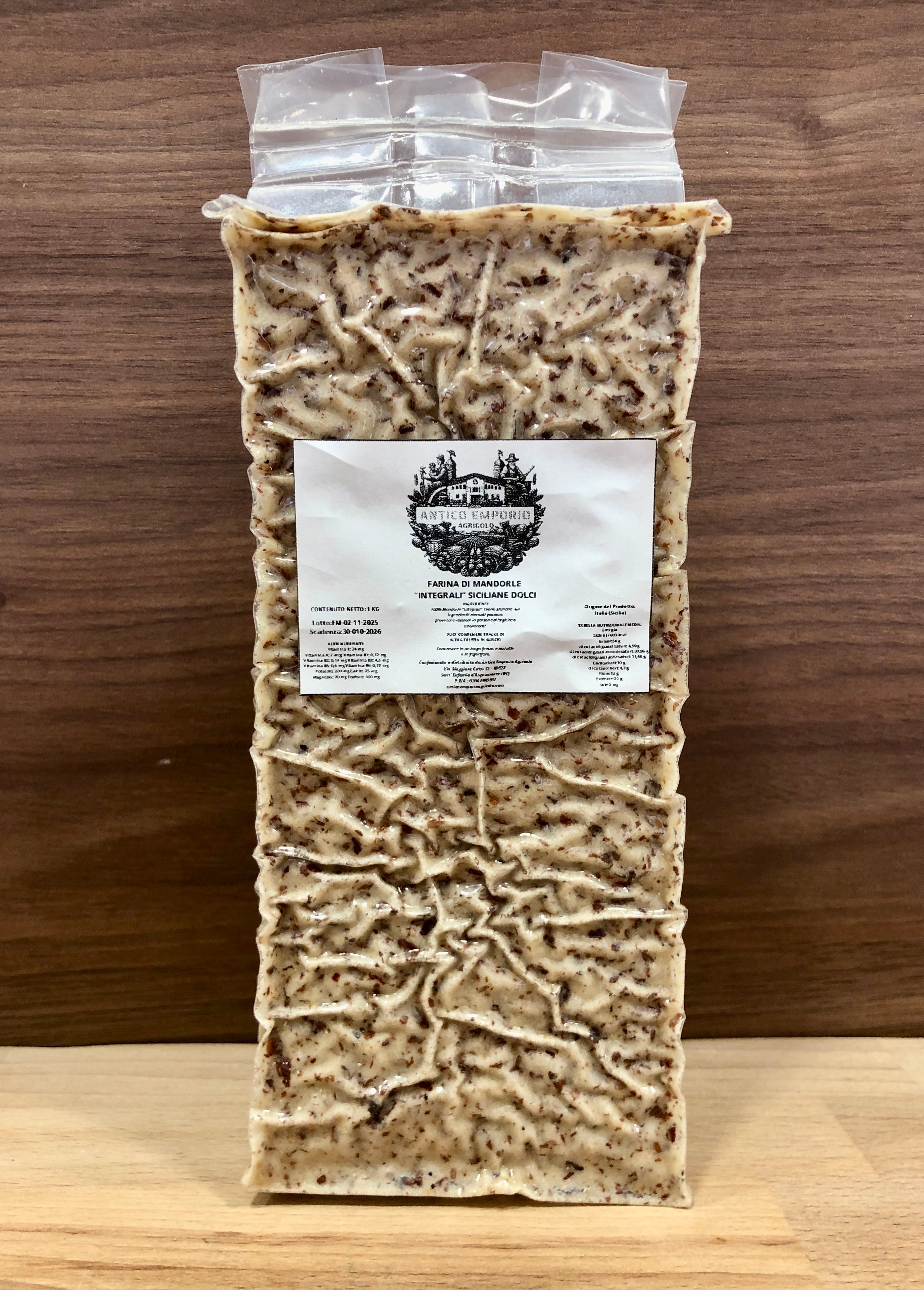 Farina di Mandorle Siciliane Integrale Sottovuoto