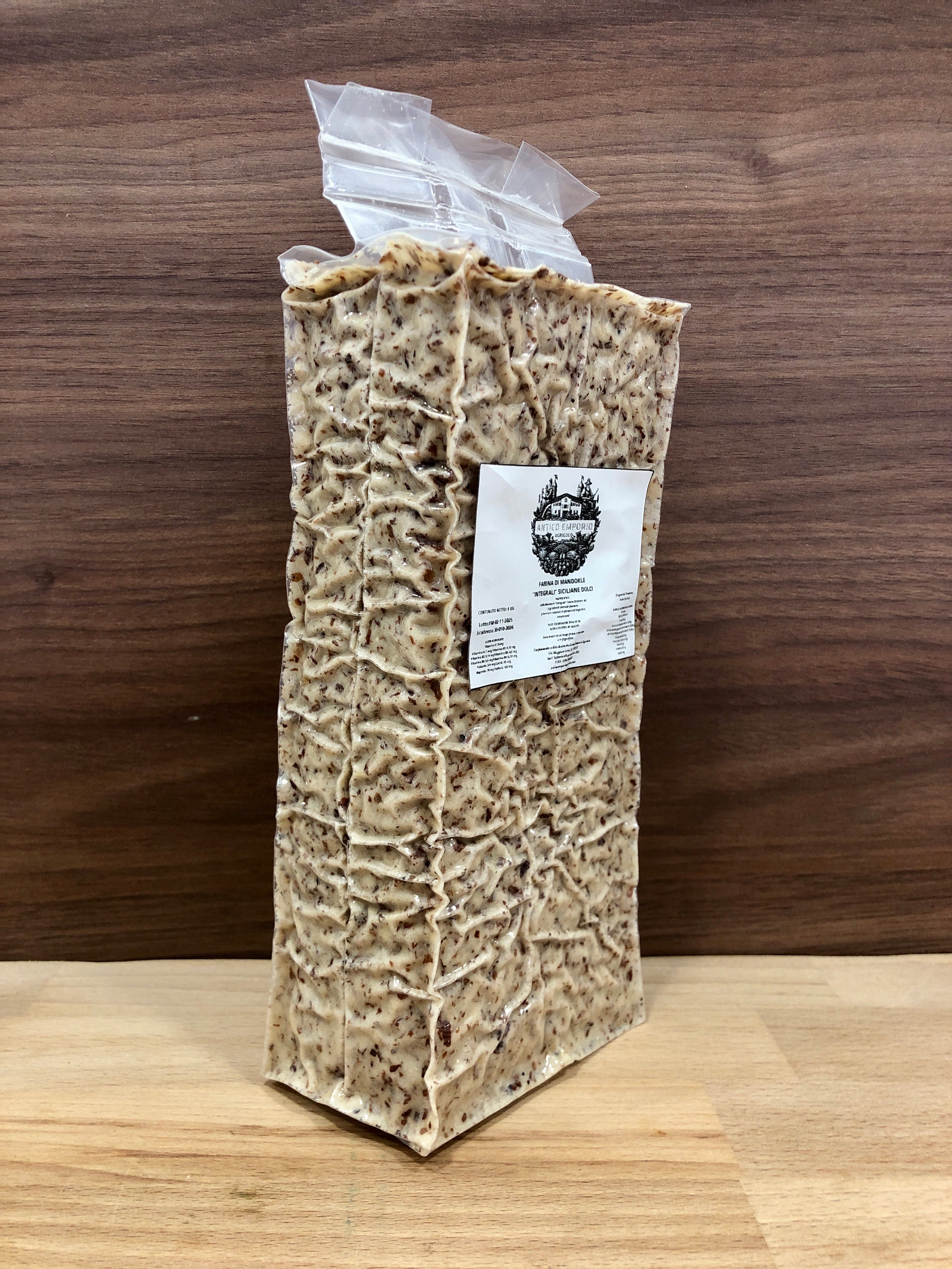 Farina di Mandorle Siciliane Integrale Sottovuoto