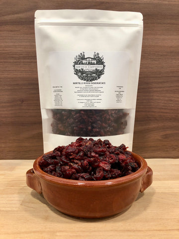 Mirtilli Rossi Disidratati USA – Naturali, Morbidi e Dolci | Snack Ricco di Antiossidanti