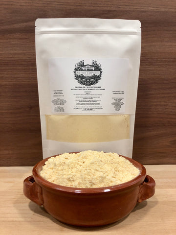 Farina di Ceci Italiani Integrale - Macinata a Pietra al Momento dell'Ordine