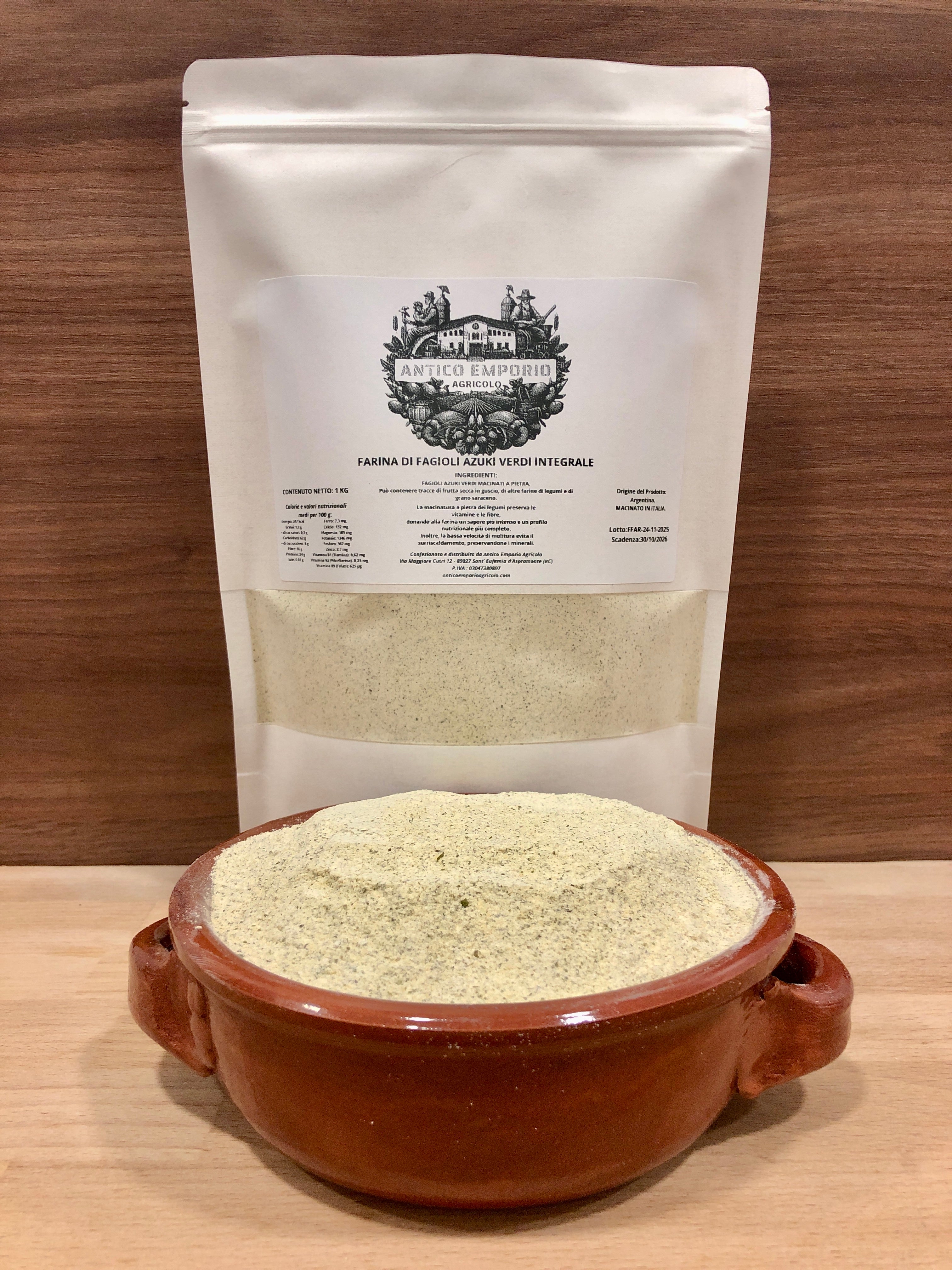 Farina di Fagioli Azuki Verdi Integrale