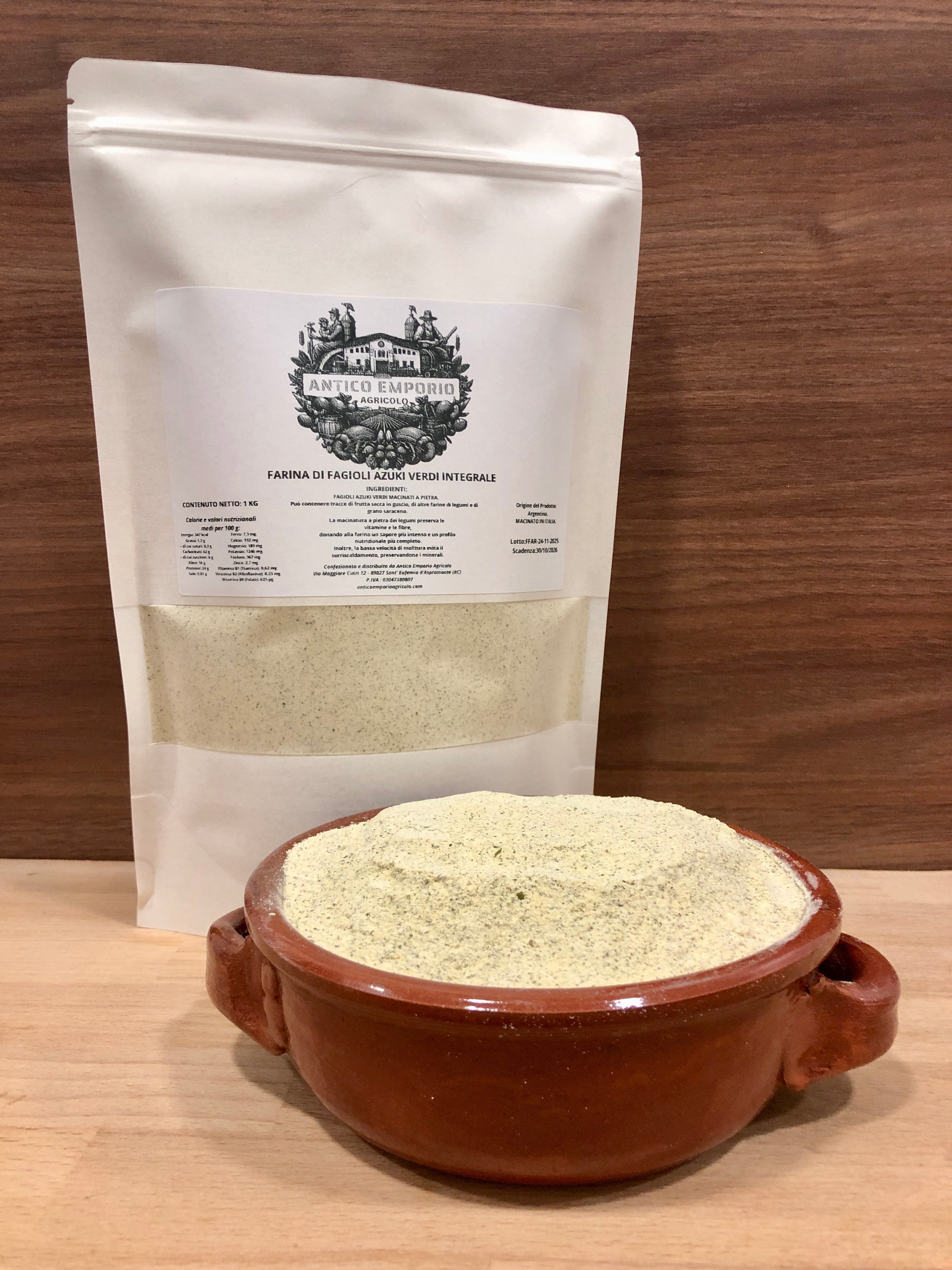 Farina di Fagioli Azuki Verdi Integrale