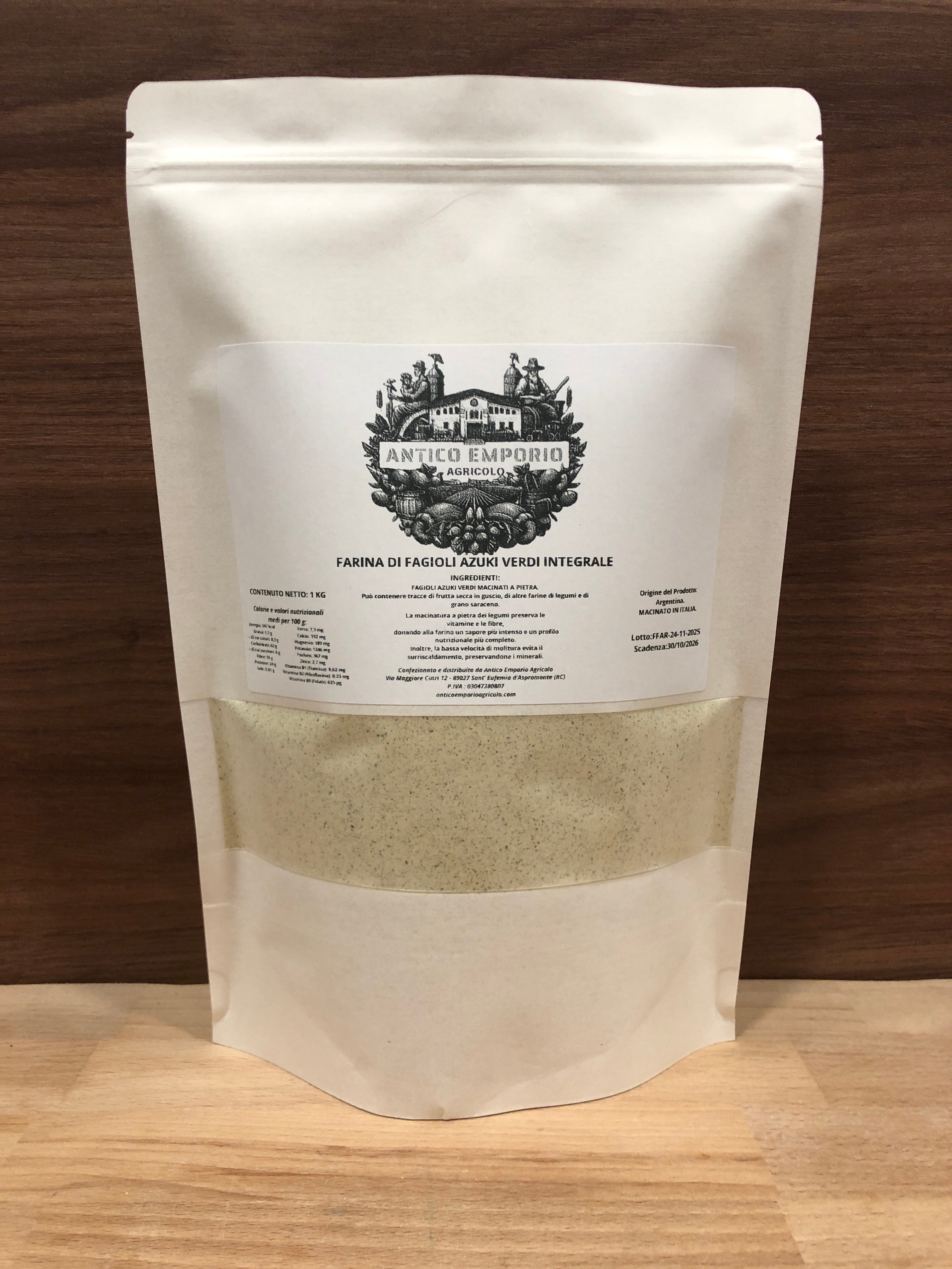 Farina di Fagioli Azuki Verdi Integrale