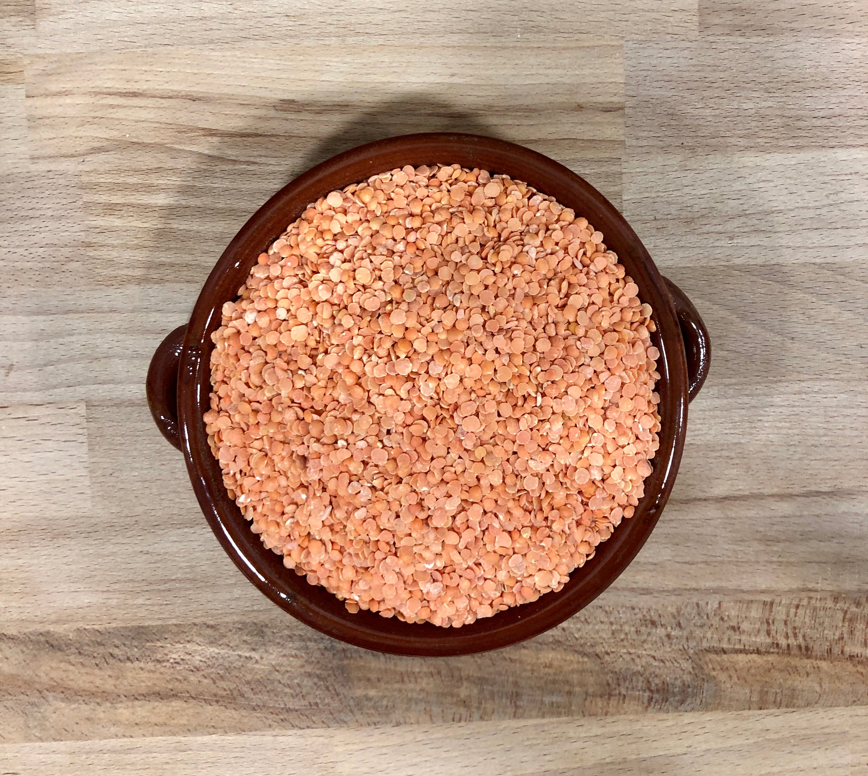 Lenticchie Rosse Decorticate - Selezionate - Naturali -