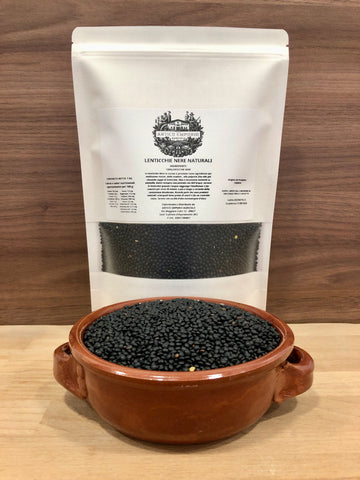 Lenticchie Nere Secche Naturali