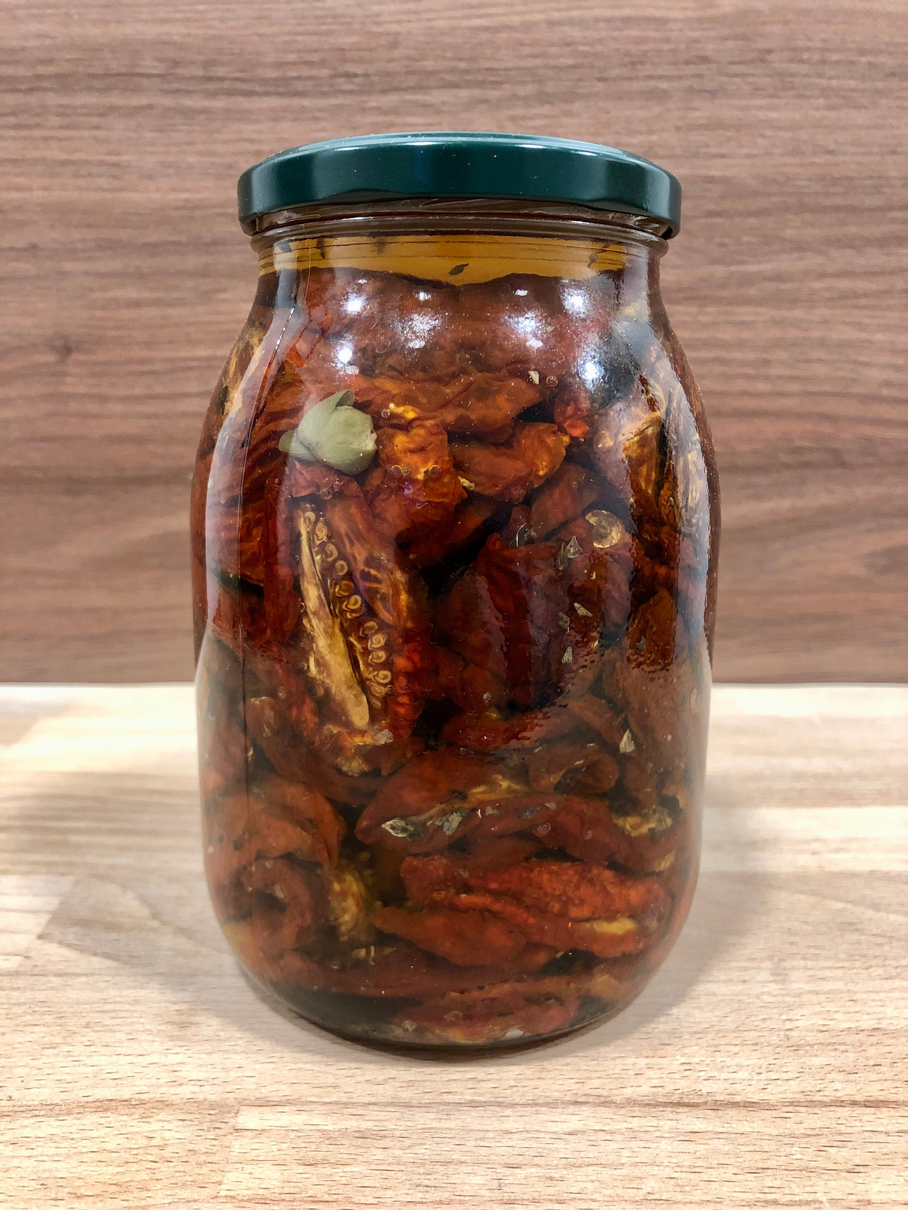 Pomodori Secchi Sottolio con Capperi