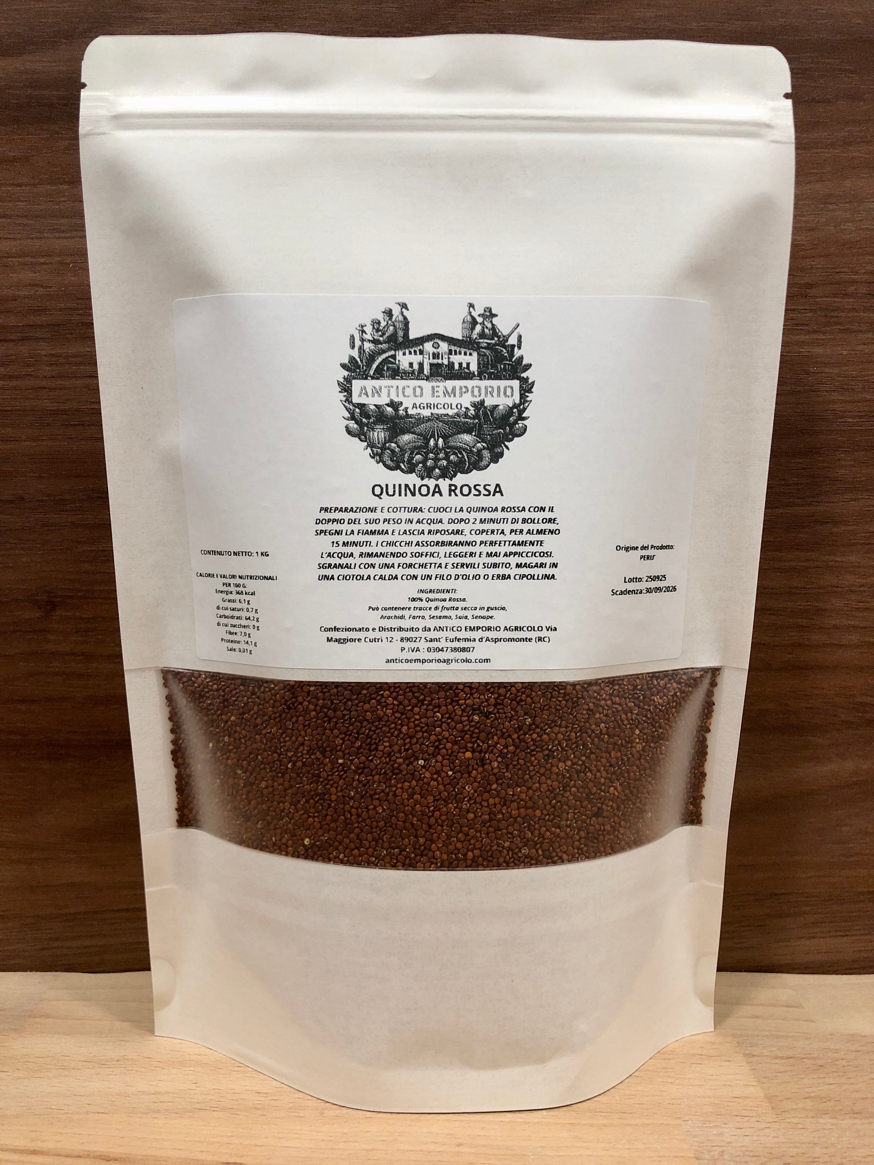 Quinoa Rossa del Perù