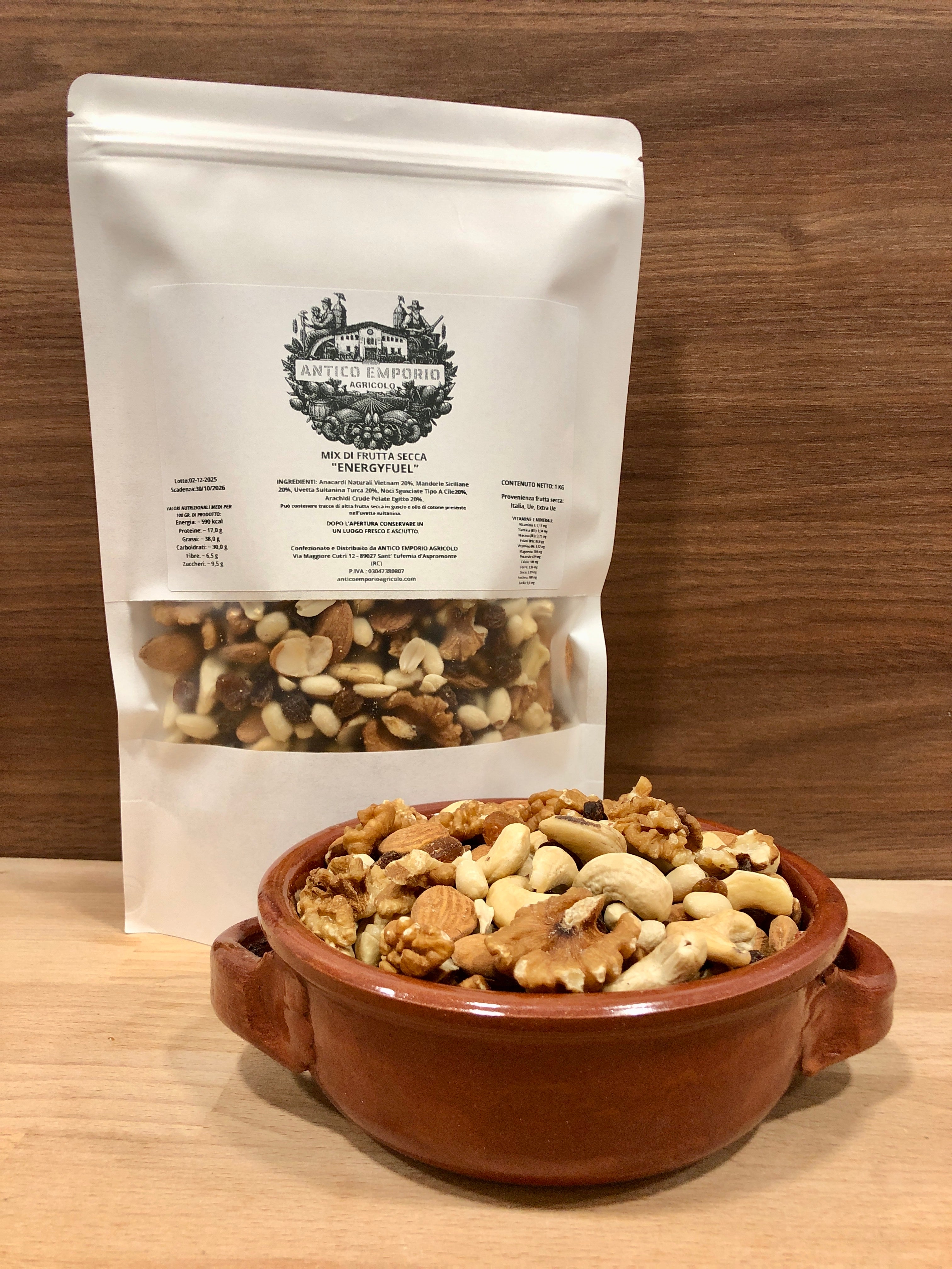 EnergyFuel - Mix Energetico di Frutta Secca e Uvetta