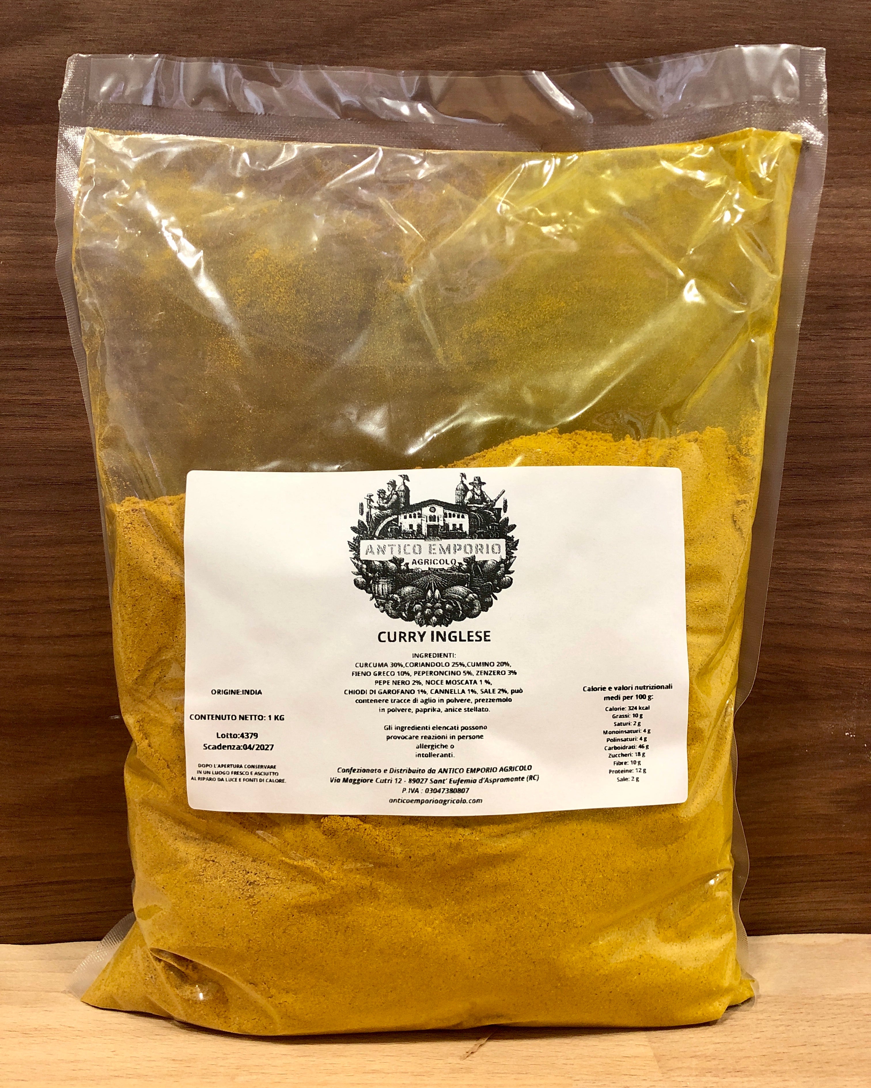 Curry Inglese - Mix di Spezie Naturali