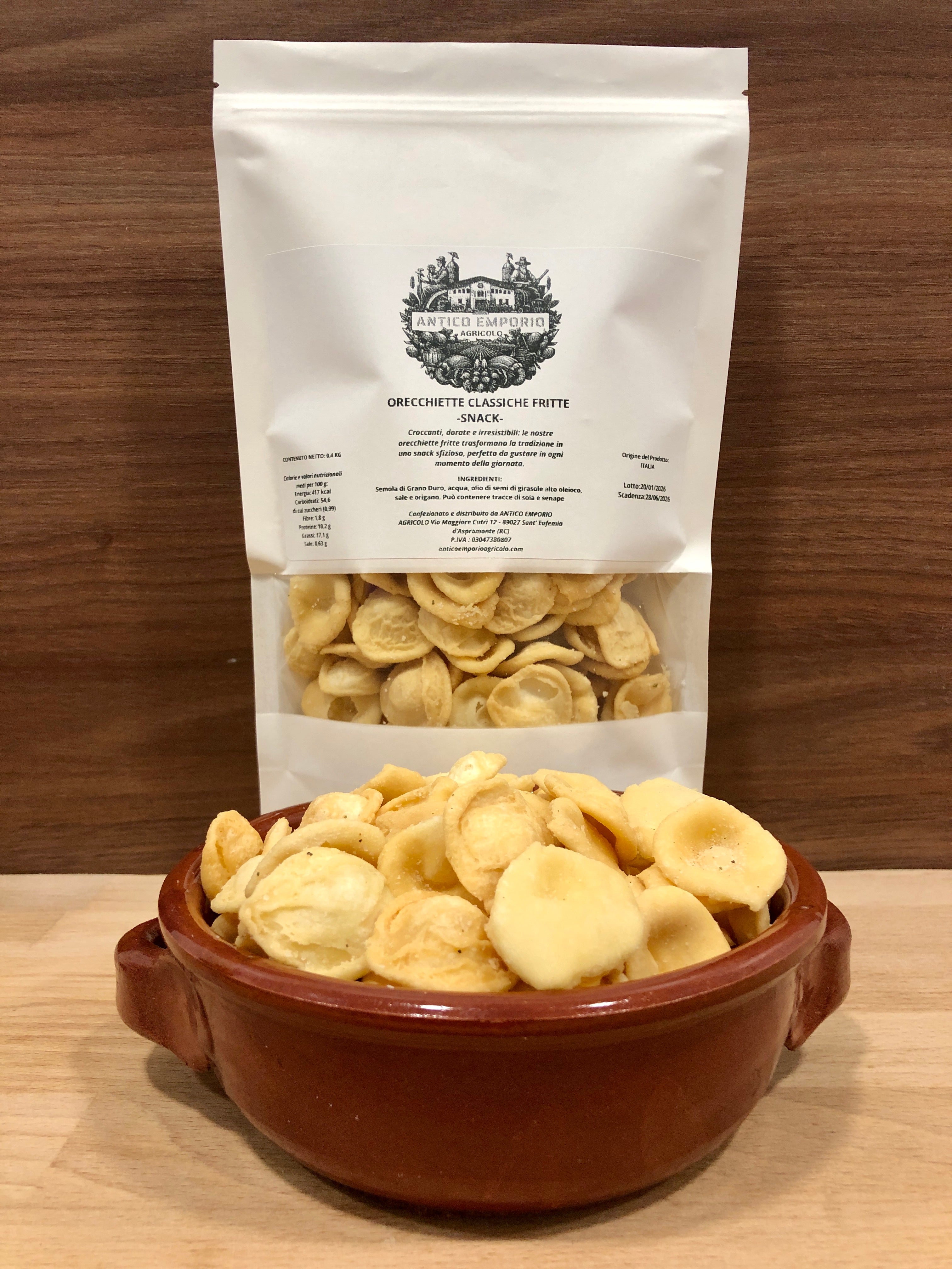 Orecchiette Fritte - Snack Salutare e Croccante