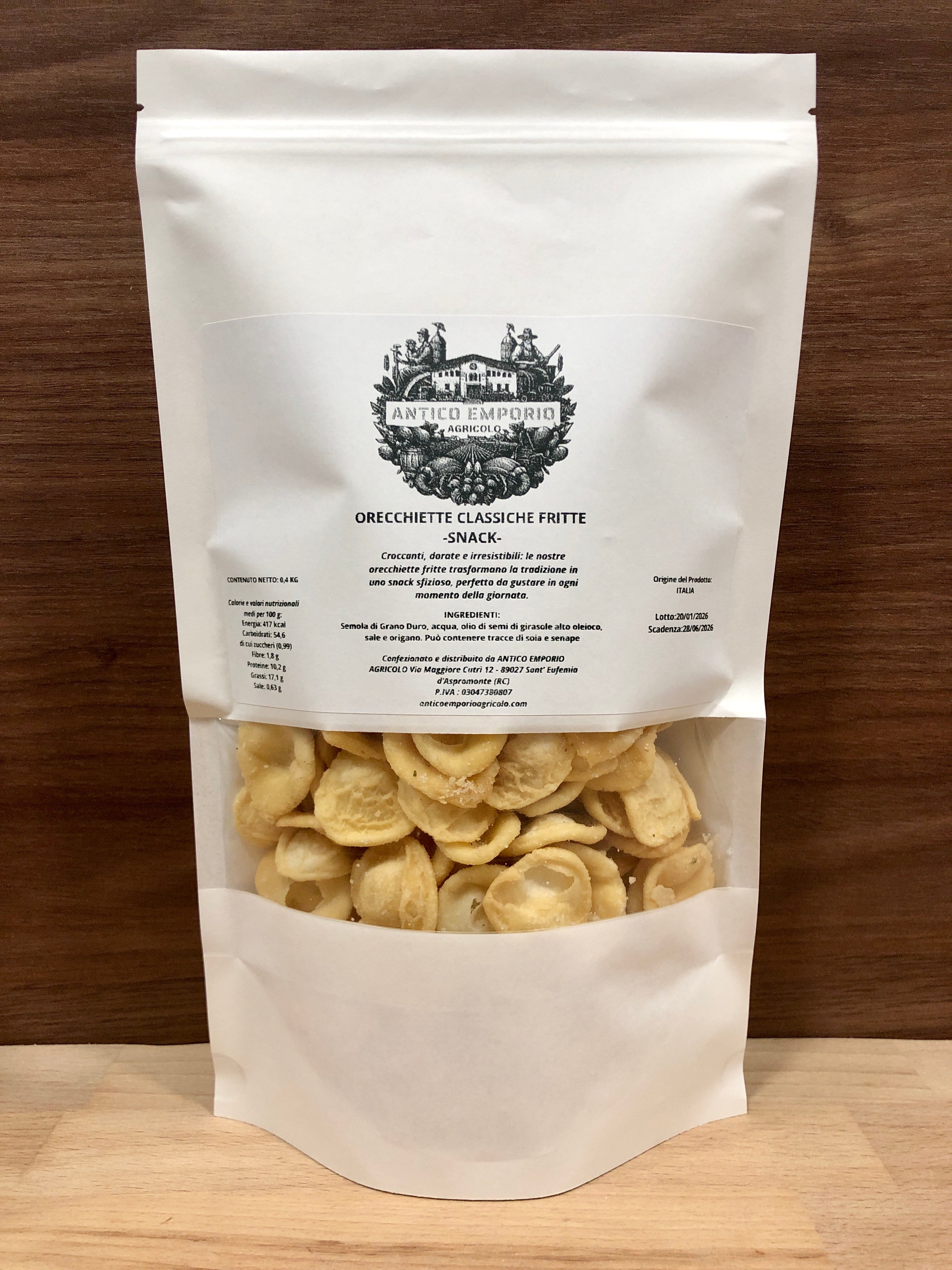 Orecchiette Fritte - Snack Salutare e Croccante