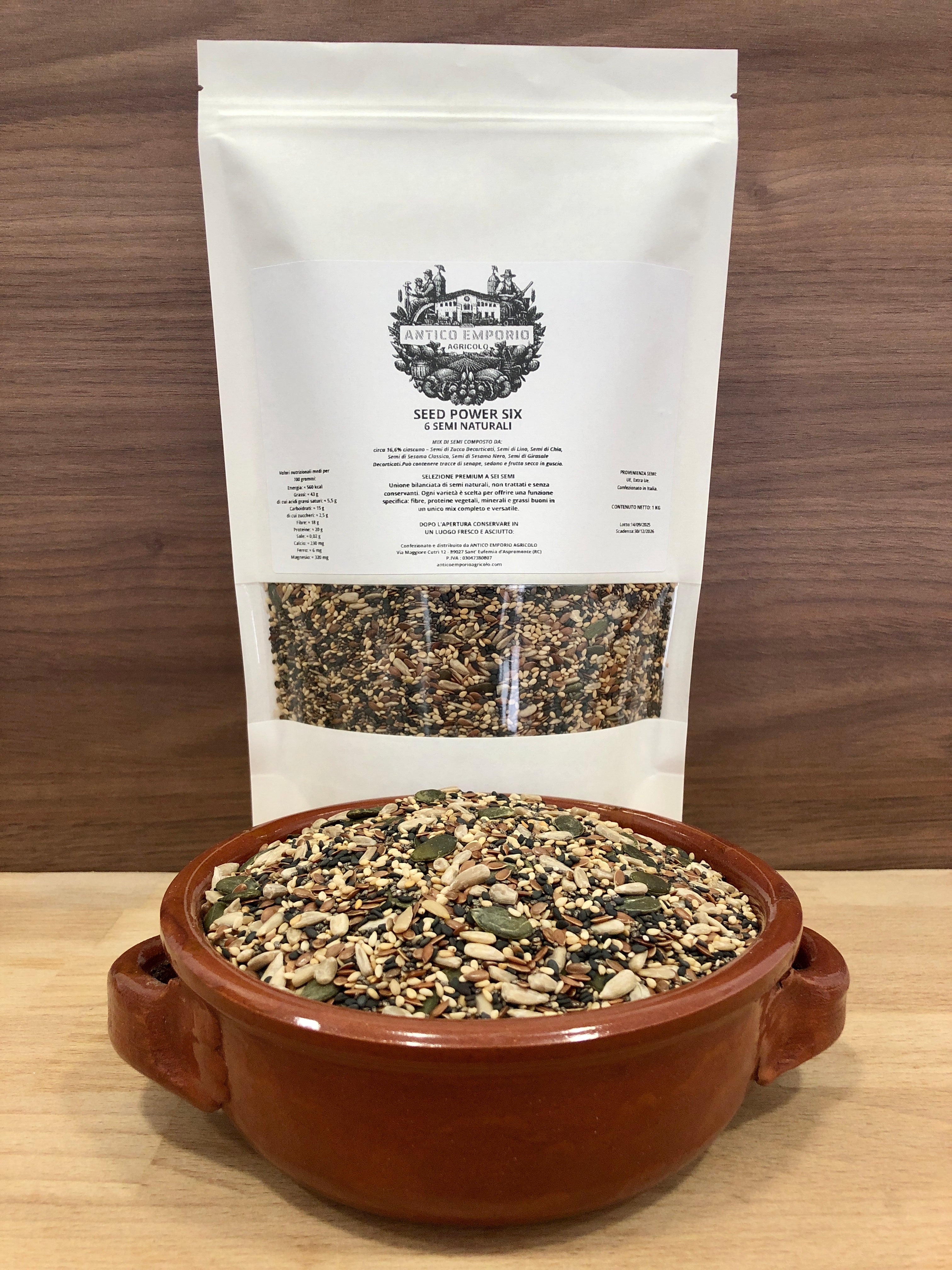 SEED POWER SIX – MIX DI 6 SEMI ATTIVI NATURALI