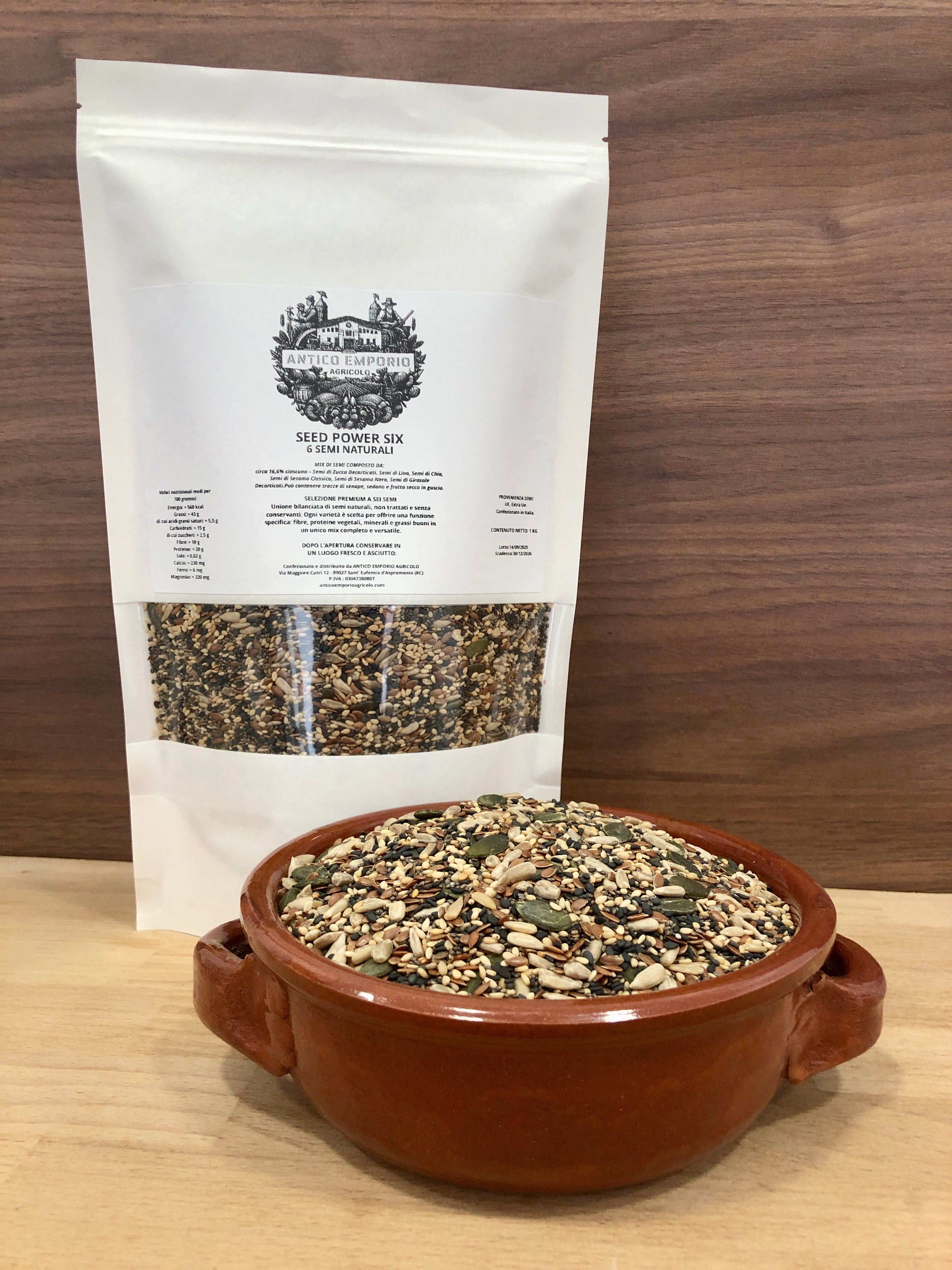 SEED POWER SIX – MIX DI 6 SEMI ATTIVI NATURALI