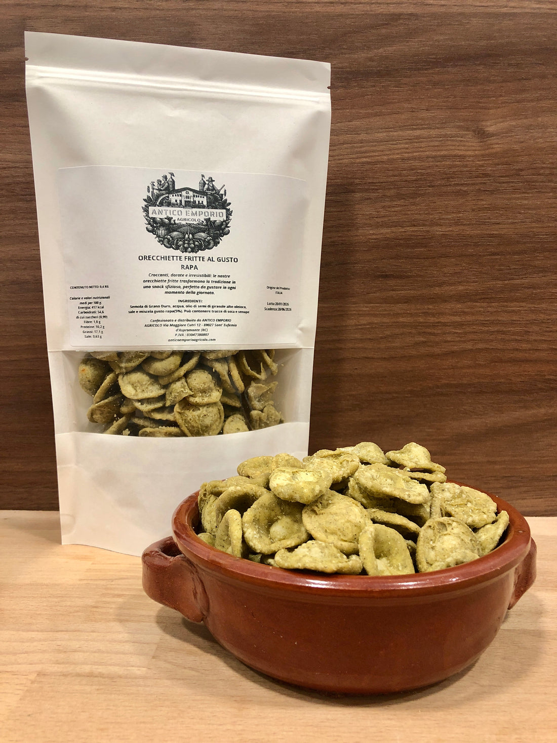 Orecchiette Fritte al Gusto Rapa - Snack