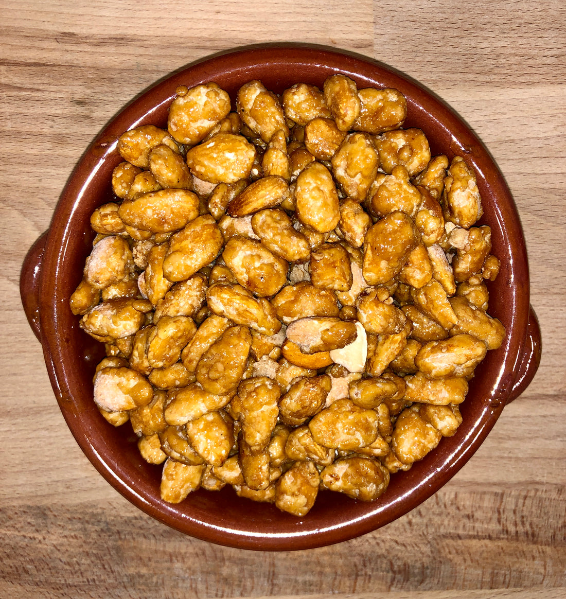 Mandorle Pelate Pralinate al Miele con Sale