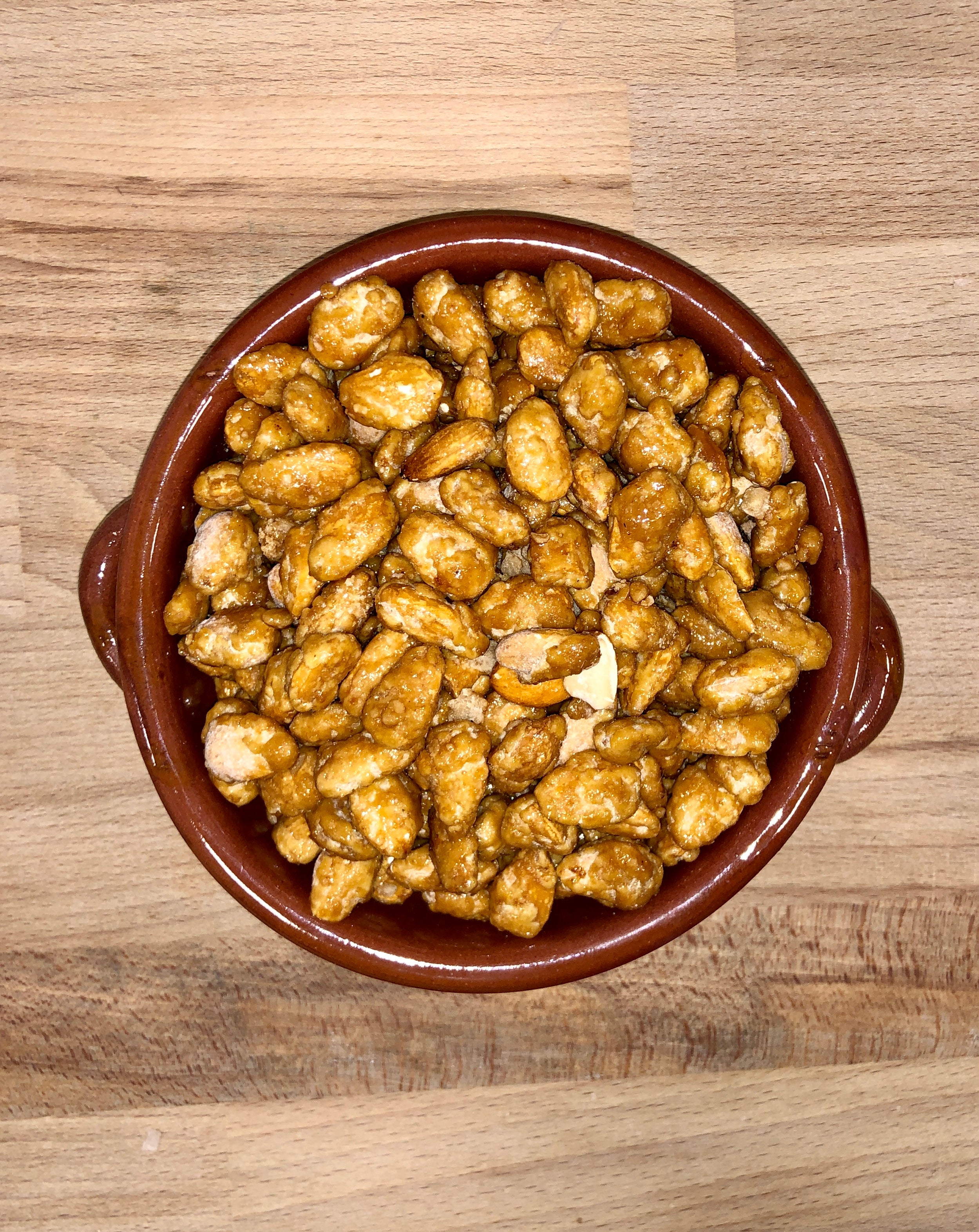 Mandorle Pelate Pralinate al Miele con Sale