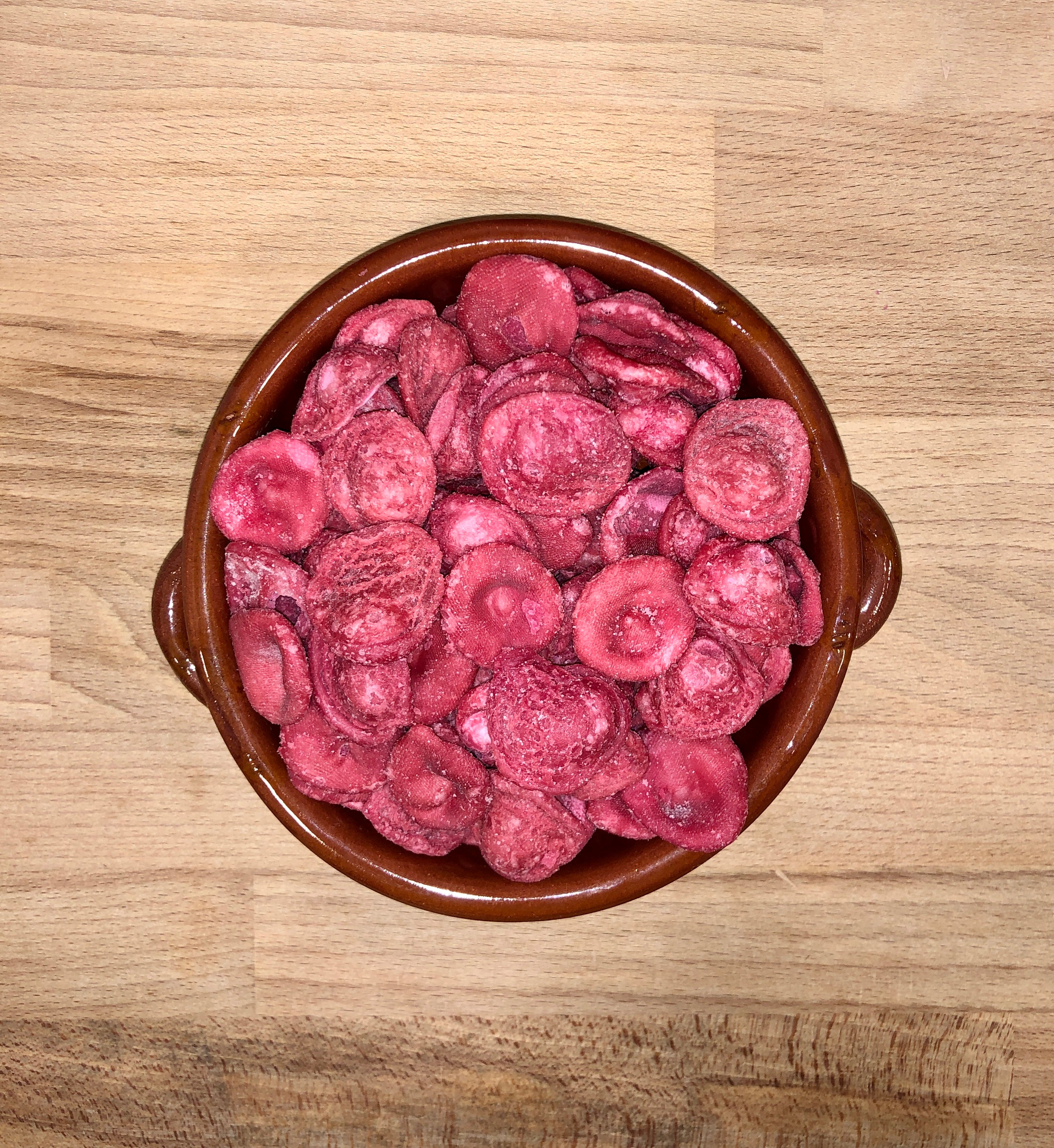 Orecchiette Fritte al Vino Rosso - Snack