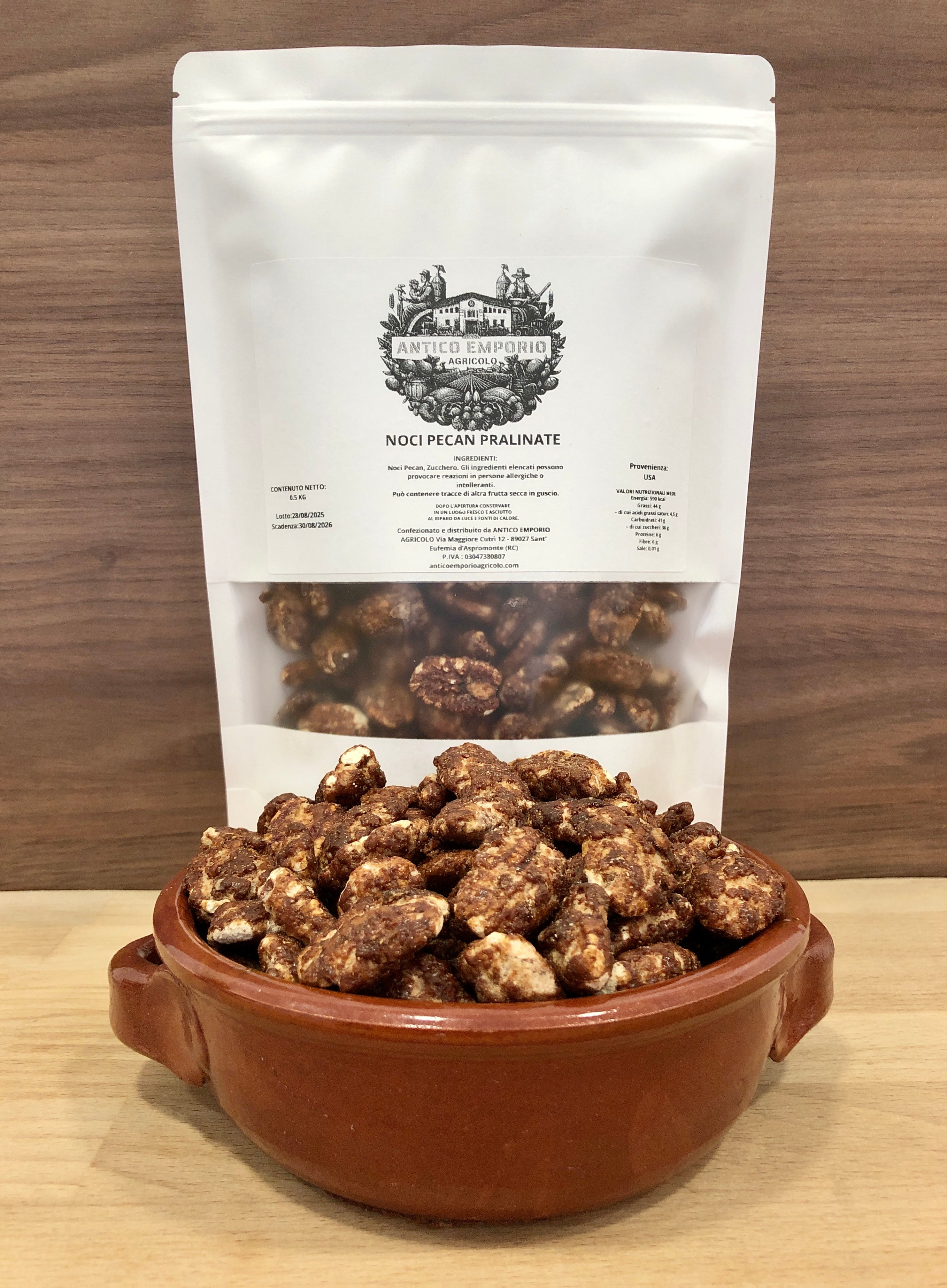 Noci Pecan Intere Pralinate