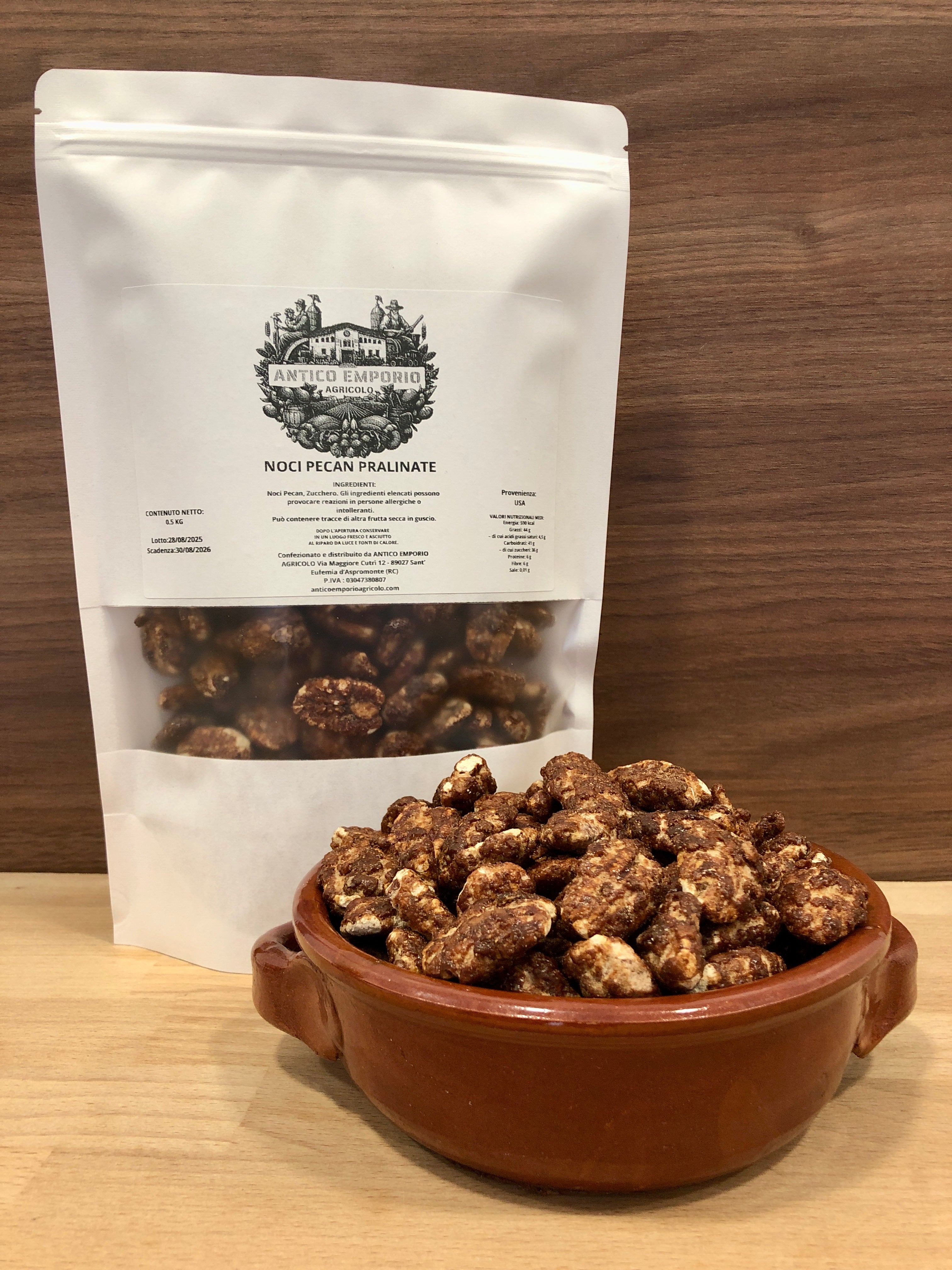 Noci Pecan Intere Pralinate