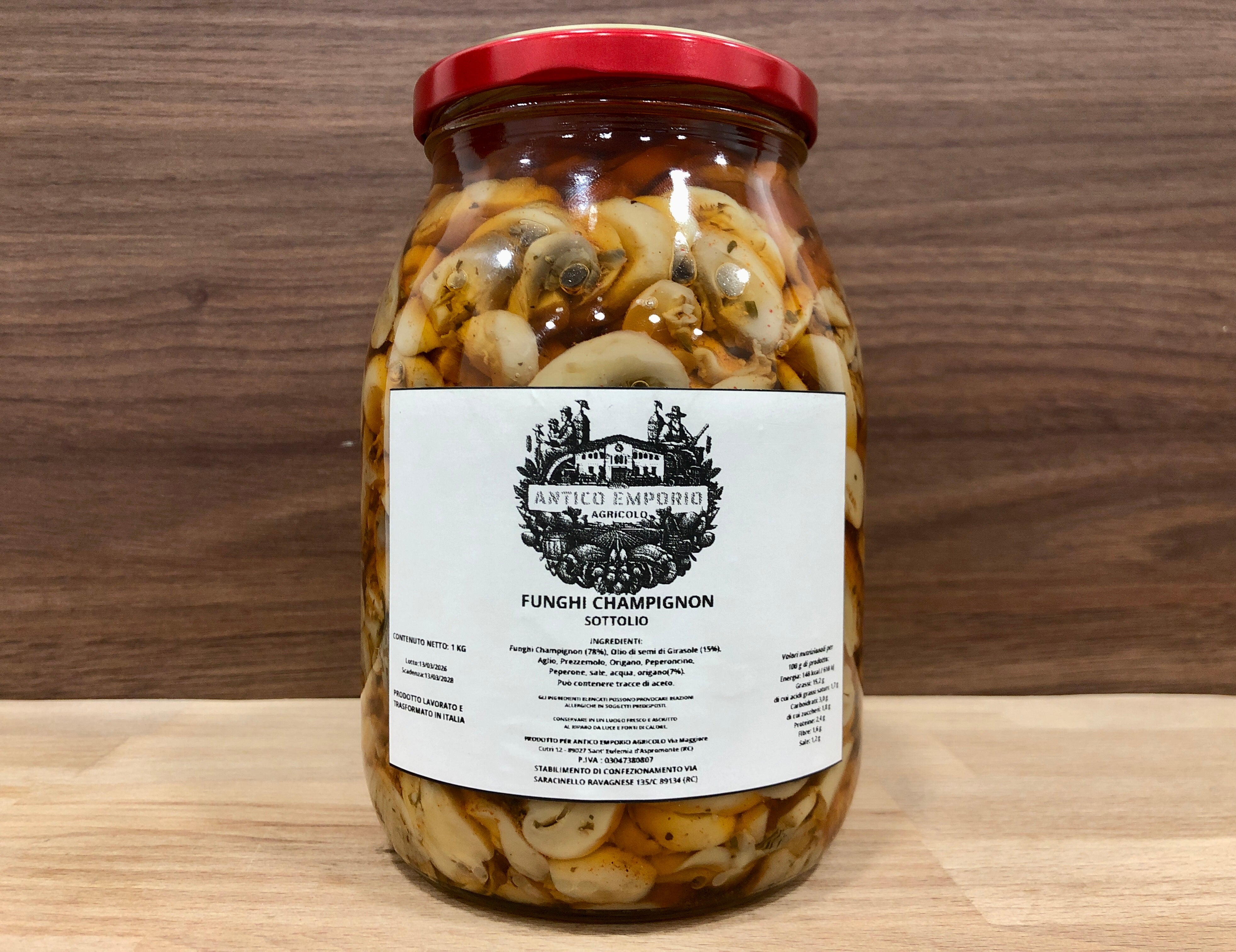 Funghi Champignon Sottolio