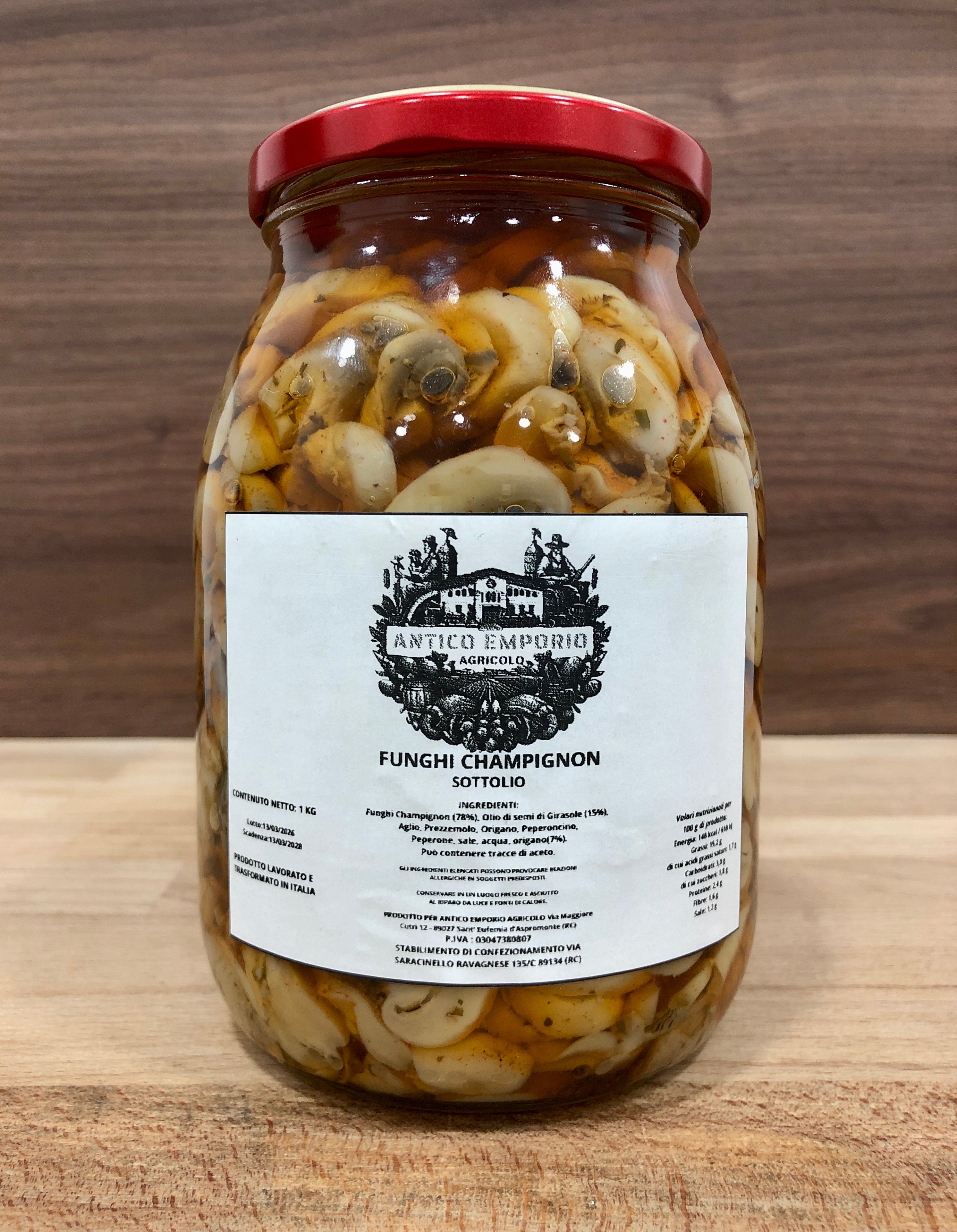 Funghi Champignon Sottolio