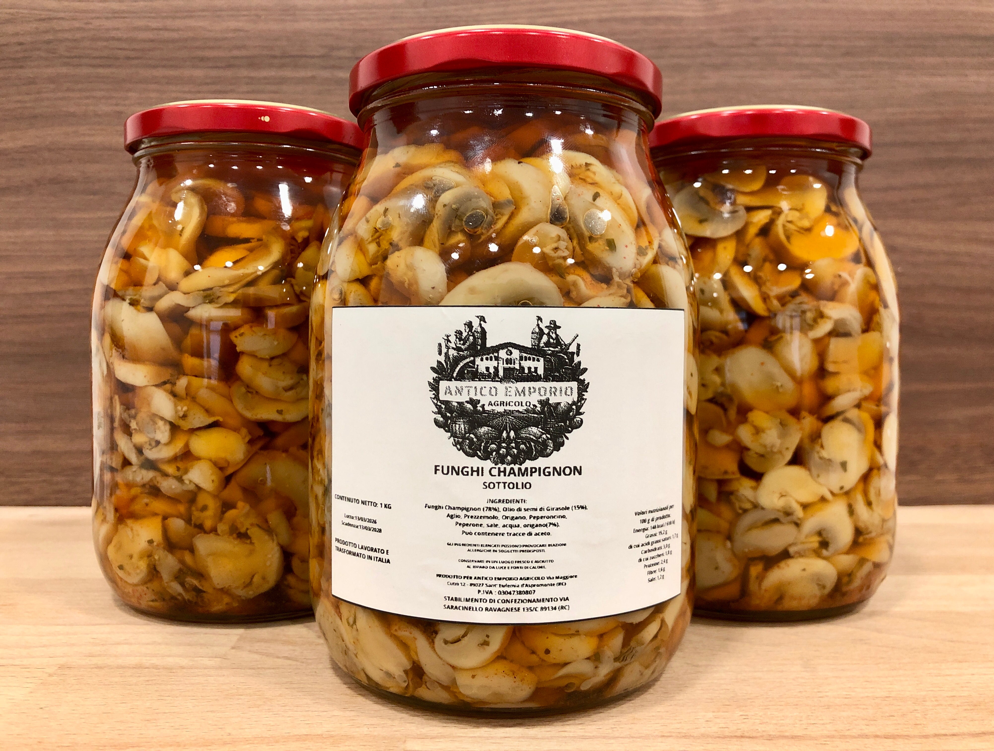 Funghi Champignon Sottolio